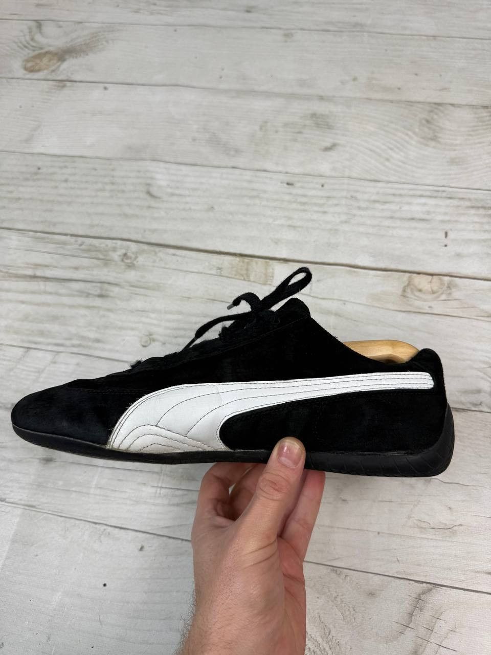 Puma Vintage Puma Speed Cat Racing Leather Sneakers 00s Y2K Size US 11 / EU 44 - 8 Thumbnail