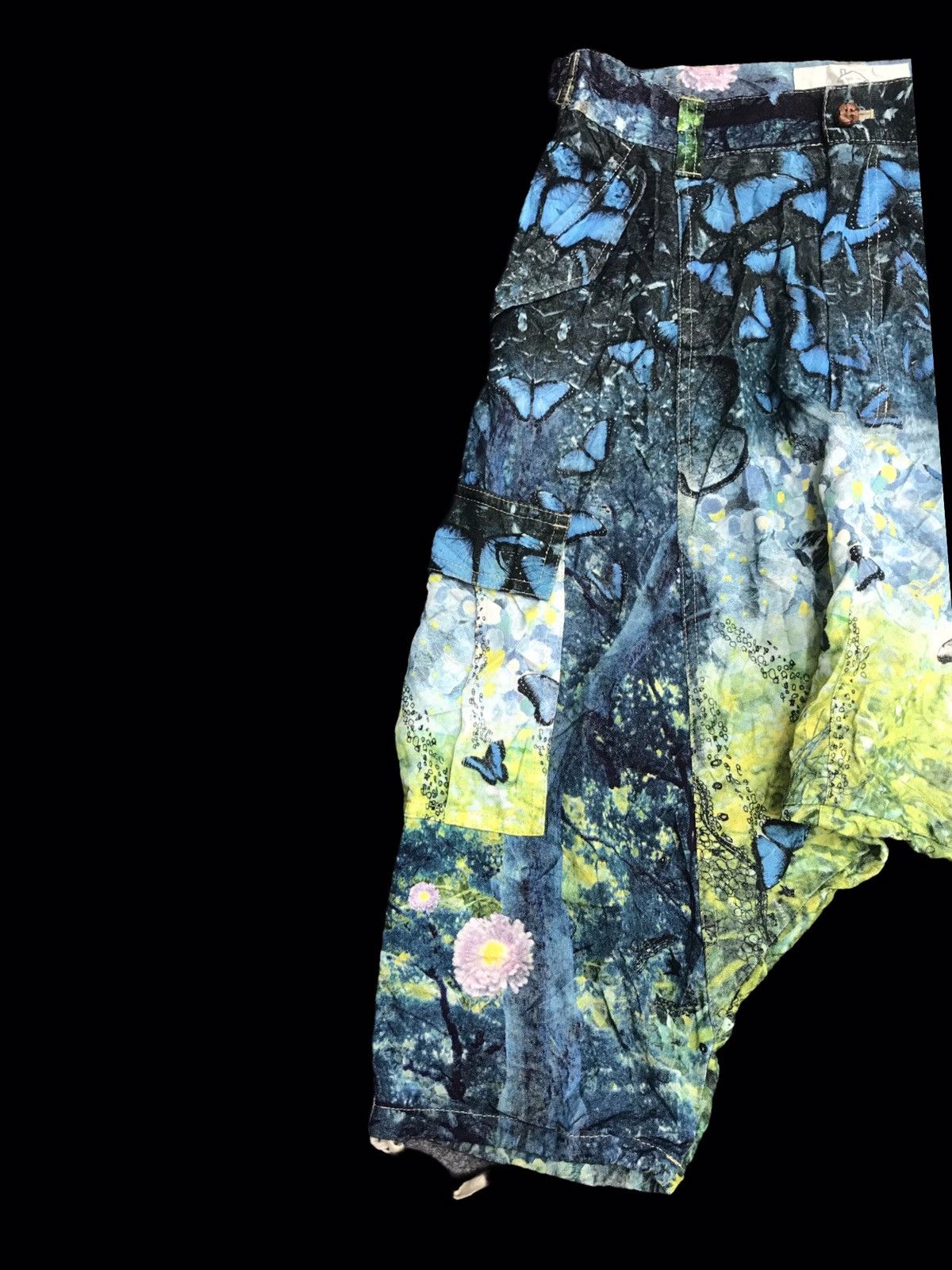 Japanese Brand 💥ARCHIVAL💥Very Rare Japanese Brand Artistic Harem Pant F67 Size US 31 - 12 Thumbnail