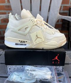 Jordan 4 Retro Off-White Sail (W) 12W