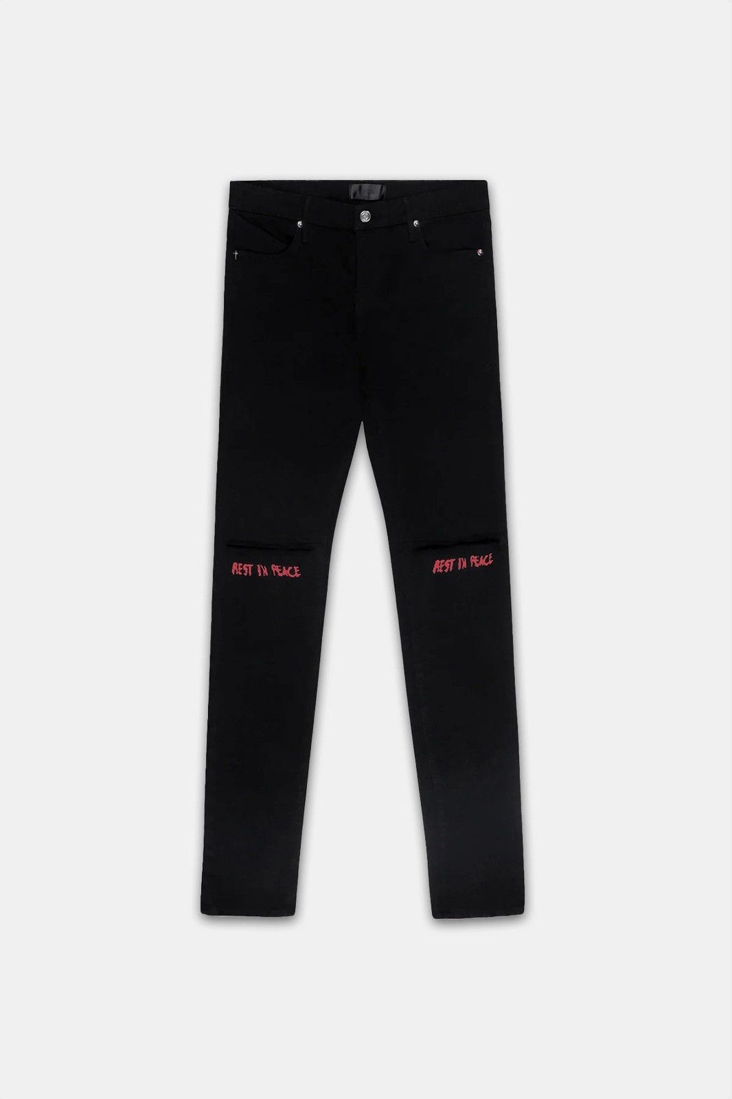 Rta RTA BLACK RED REST IN PEACE Size US 36 / EU 52 - 1 Thumbnail