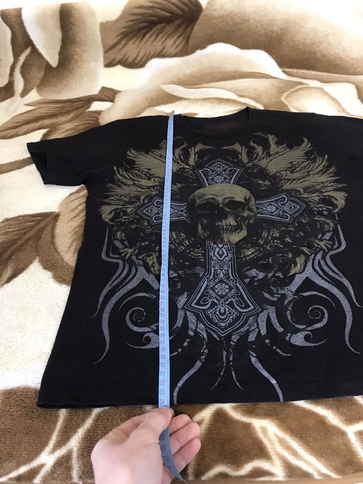 Affliction × Ed Hardy × If Six Was Nine 🔥 Rare Gothic Affliction Punk Skull Angel T Shirt Y2K Vintag Size US M / EU 48-50 / 2 - 15 Thumbnail