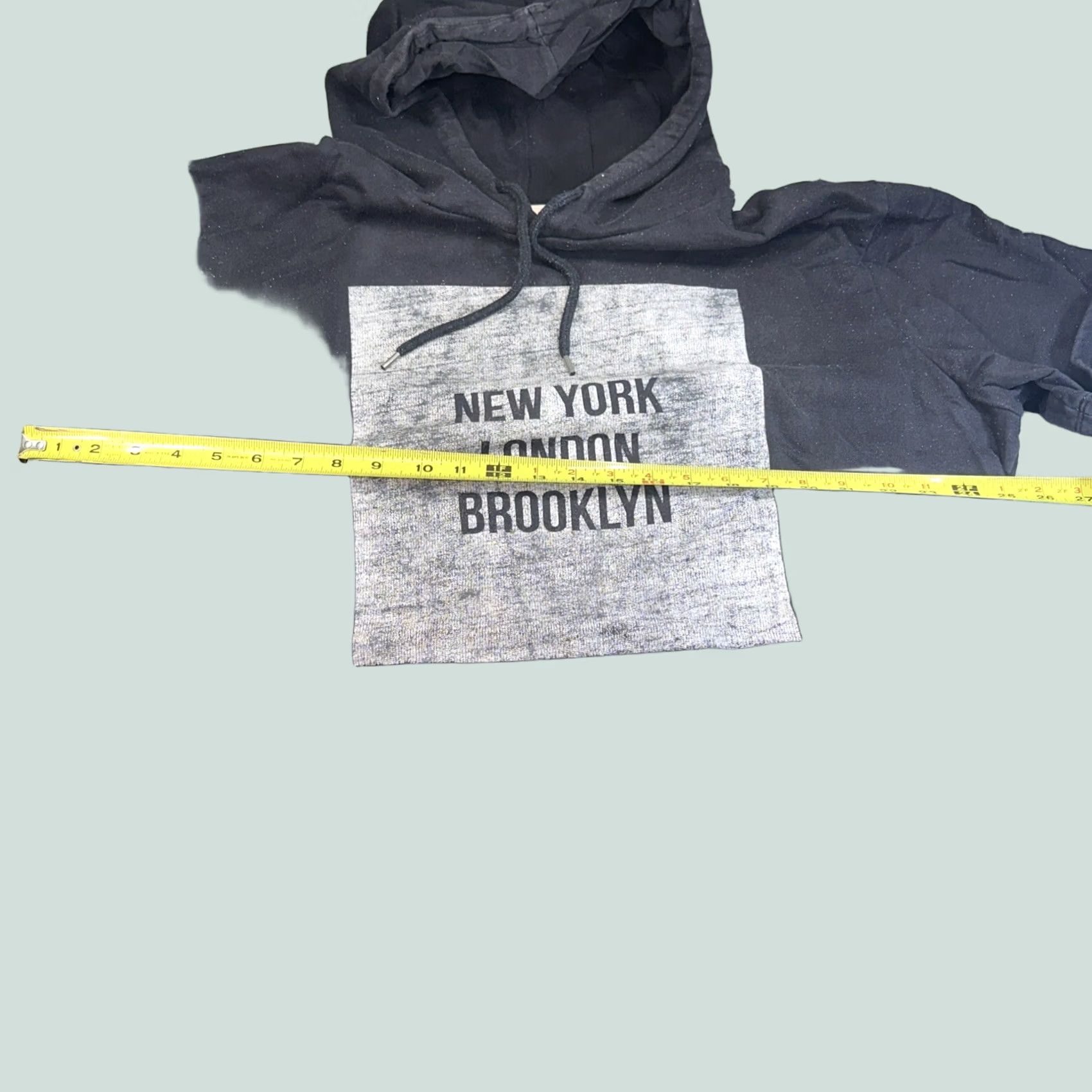 Vintage Cedar Wood State T-Shirt Men XL Black Short Sleeve Brooklyn New York Hoodie Logo Shirt Mens Size US XL / EU 56 / 4 - 1 Thumbnail