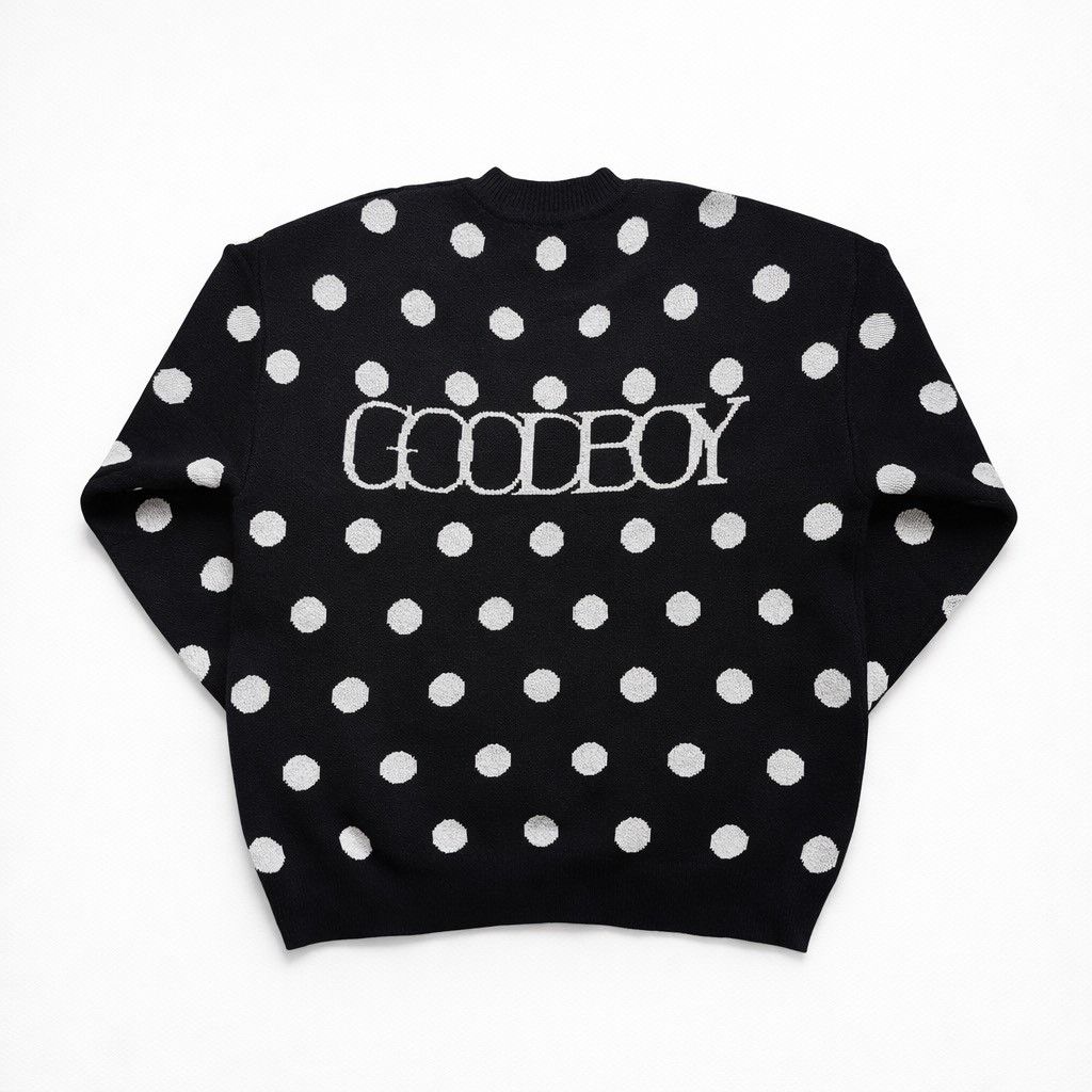 Other XOXOGOODBOY Big Logo Polka Dot Knit Sweater - Cashmere Blend Size US L / EU 52-54 / 3 - 2 Thumbnail