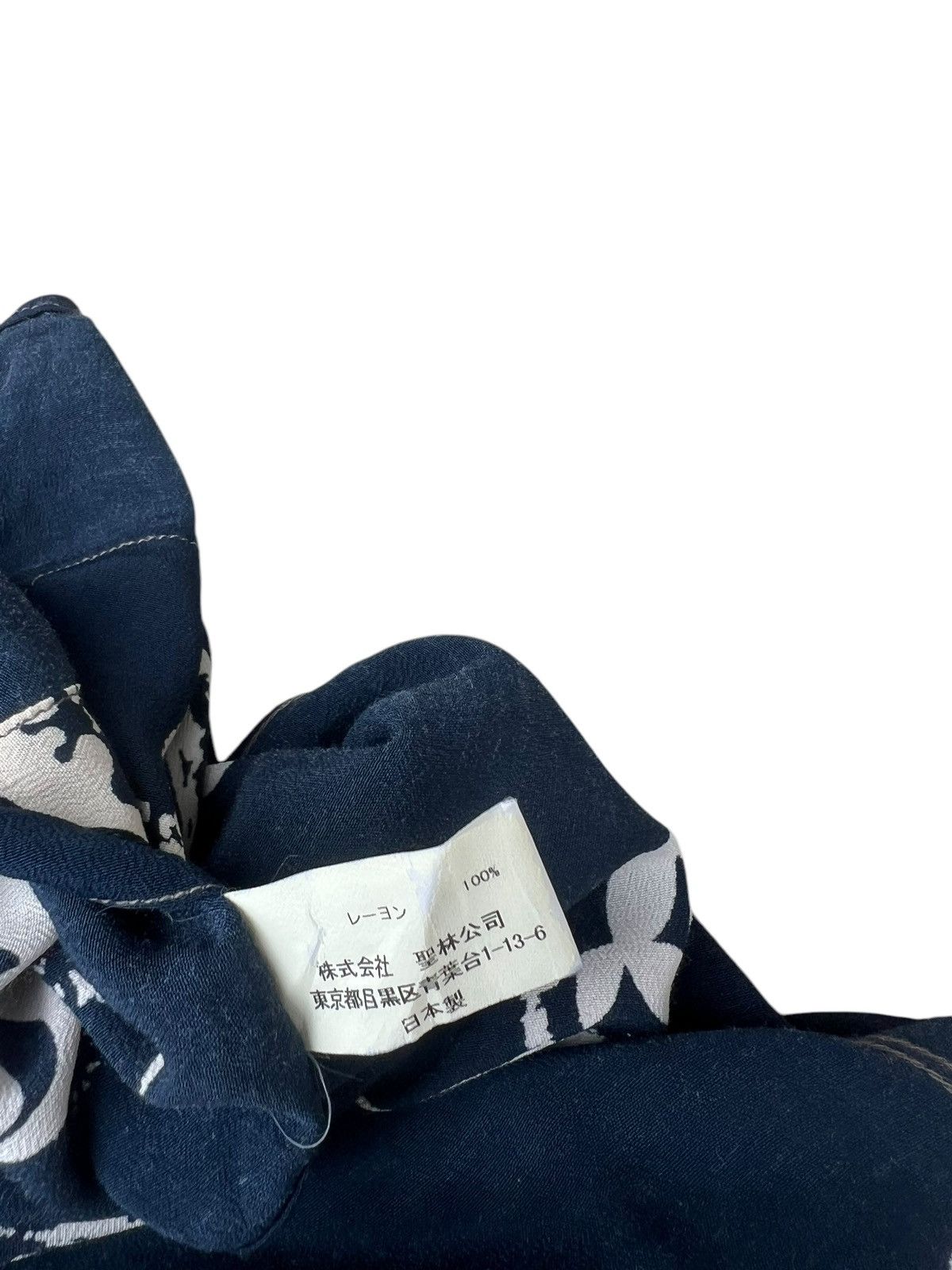 Blue Blue Japan Blue Blue Special Okra Indigo Dyed Hawaiian Shirt Size 4 Size US XL / EU 56 / 4 - 25 Thumbnail
