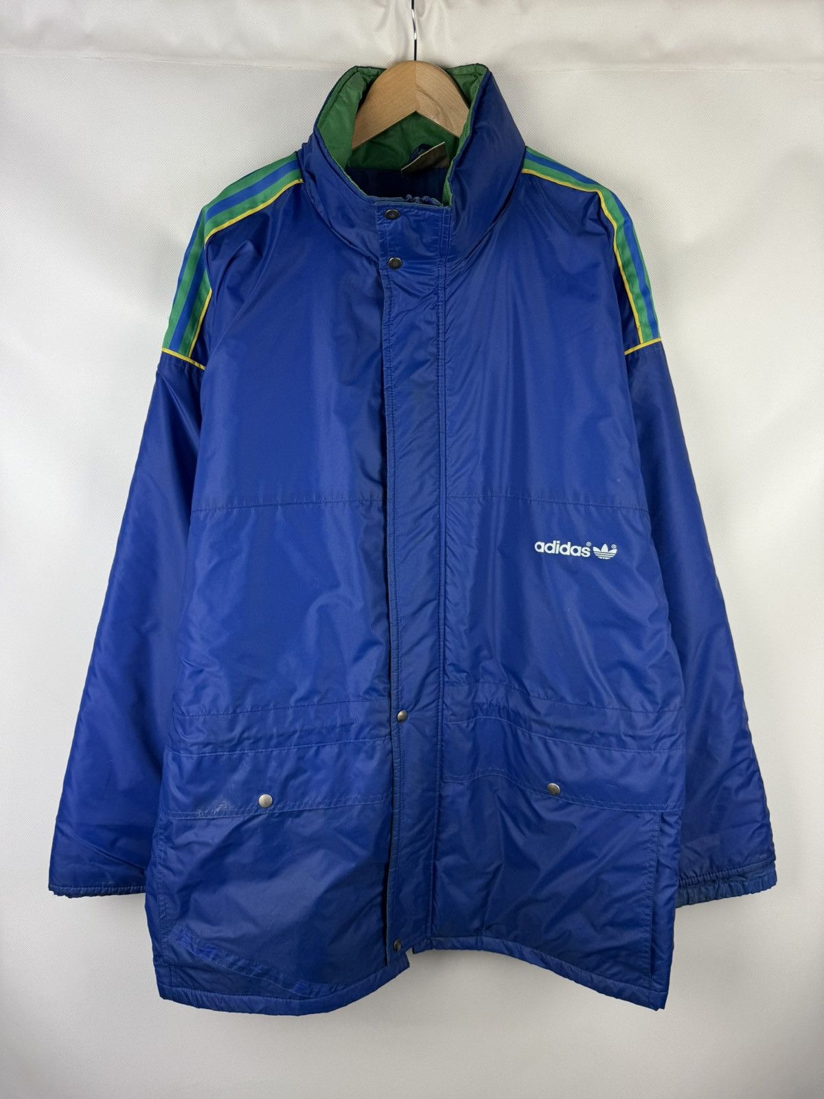 Adidas × Vintage Adidas Ventex Vintage Men’s Nylon Jacket Size XL Size US XL / EU 56 / 4 - 1 Thumbnail