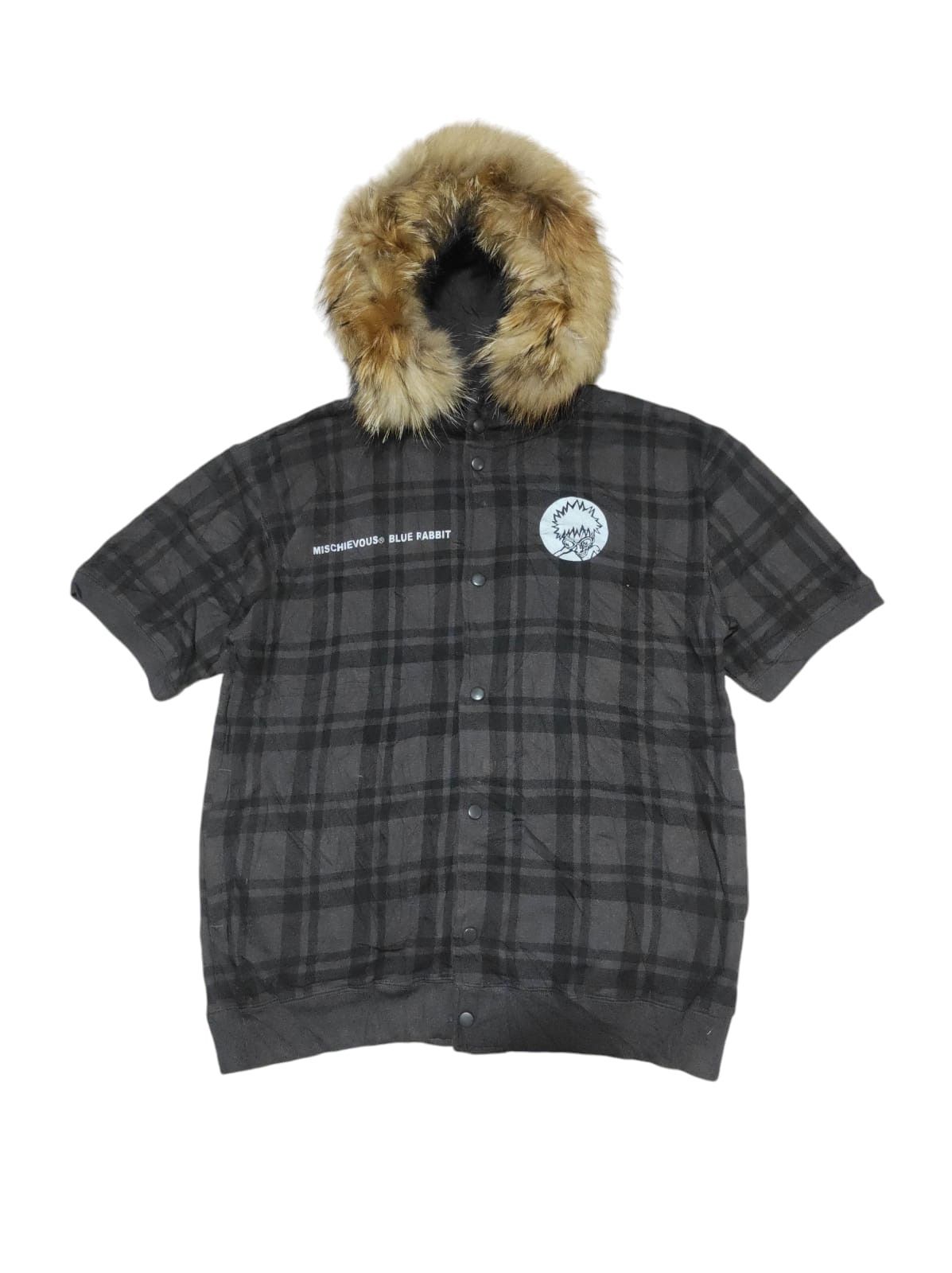 Hysteric Glamour MISCHIEVOUS Fur Hoodie i6w9 lgb style Size US L / EU 52-54 / 3 - 6 Thumbnail