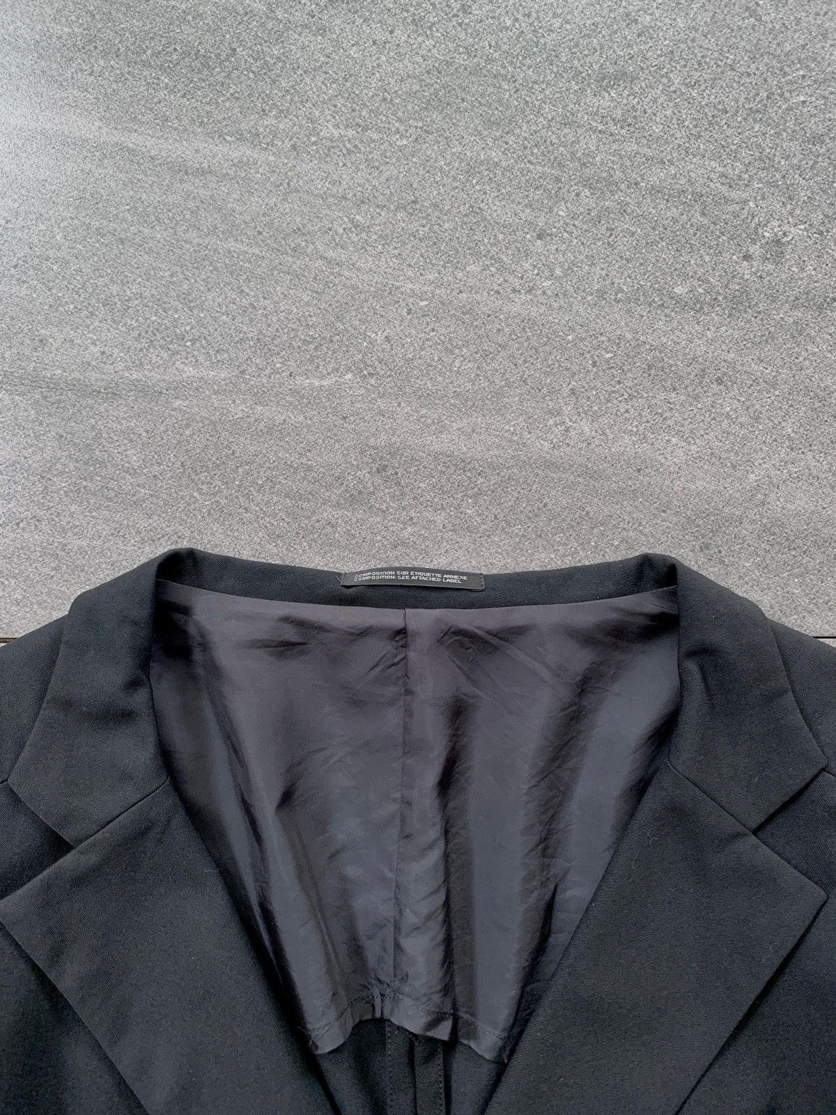 Yohji Yamamoto FREE TAX! Ys Minimalist Wool Blazer Jacket Size US S / EU 44-46 / 1 - 7 Thumbnail