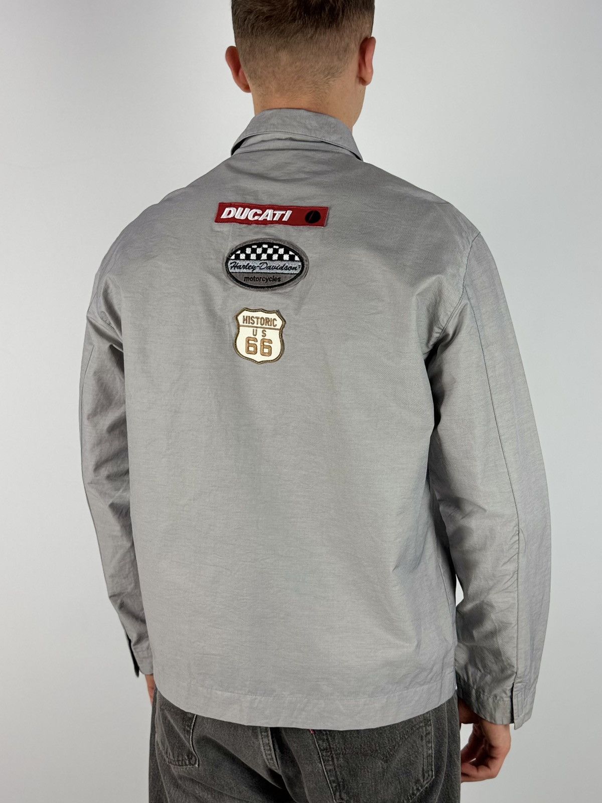 Ducati Ducati Harley Davidson Motorcycles Work Light Jacket Size US L / EU 52-54 / 3 - 2 Thumbnail