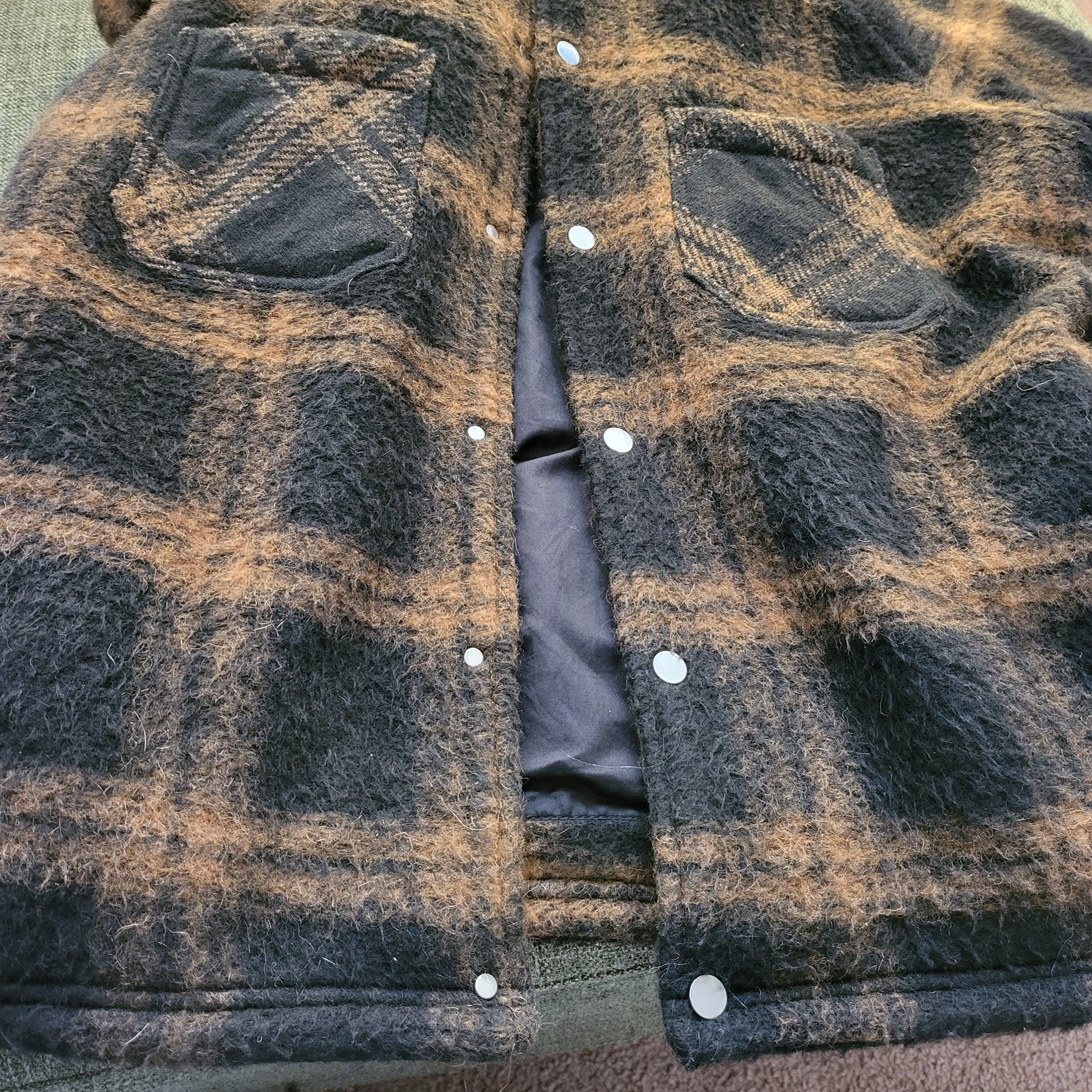 Represent Clo. Represent - Hooded Overshirt (Plaid Rust) Size US S / EU 44-46 / 1 - 5 Thumbnail