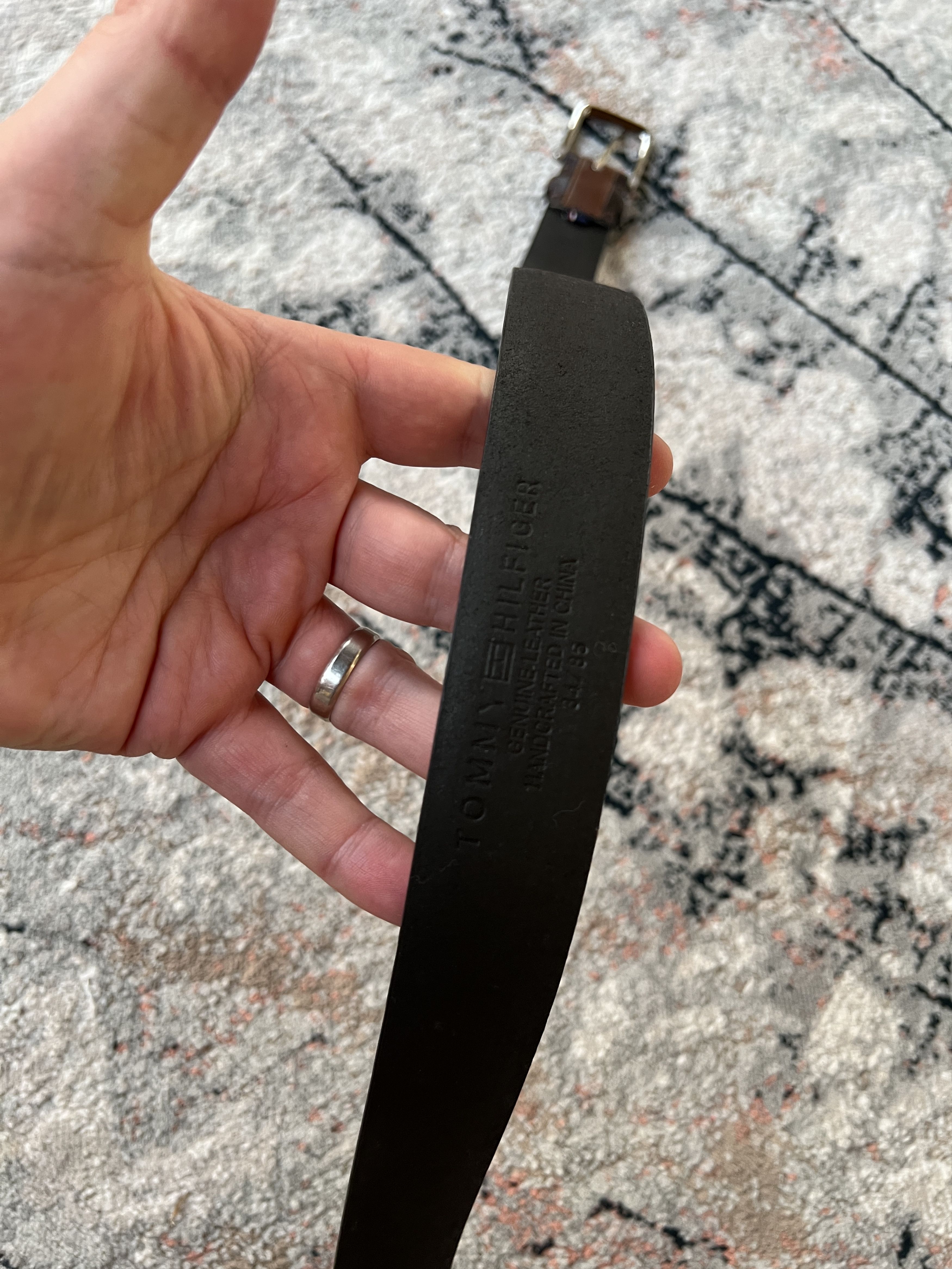 Tommy Hilfiger Tommy Hilfiger Leather Belt Size ONE SIZE - 7 Thumbnail