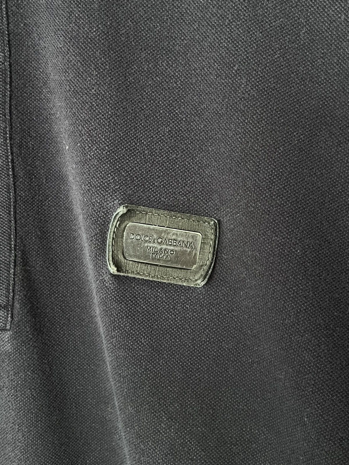 Dolce & Gabbana D&G Dolce & Gabbana metal logo luxury polo Longsleeve SZ 50 Size US M / EU 48-50 / 2 - 3 Thumbnail