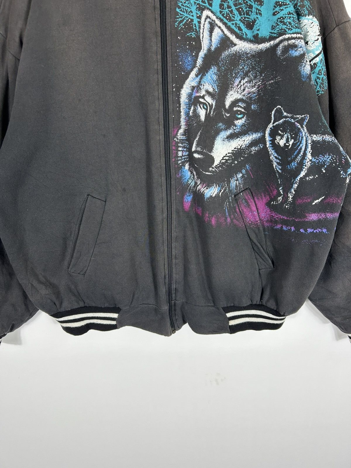 Vintage ⚡️Vintage 90’s Animal Baggy Bomber Jacket Size US L / EU 52-54 / 3 - 5 Thumbnail