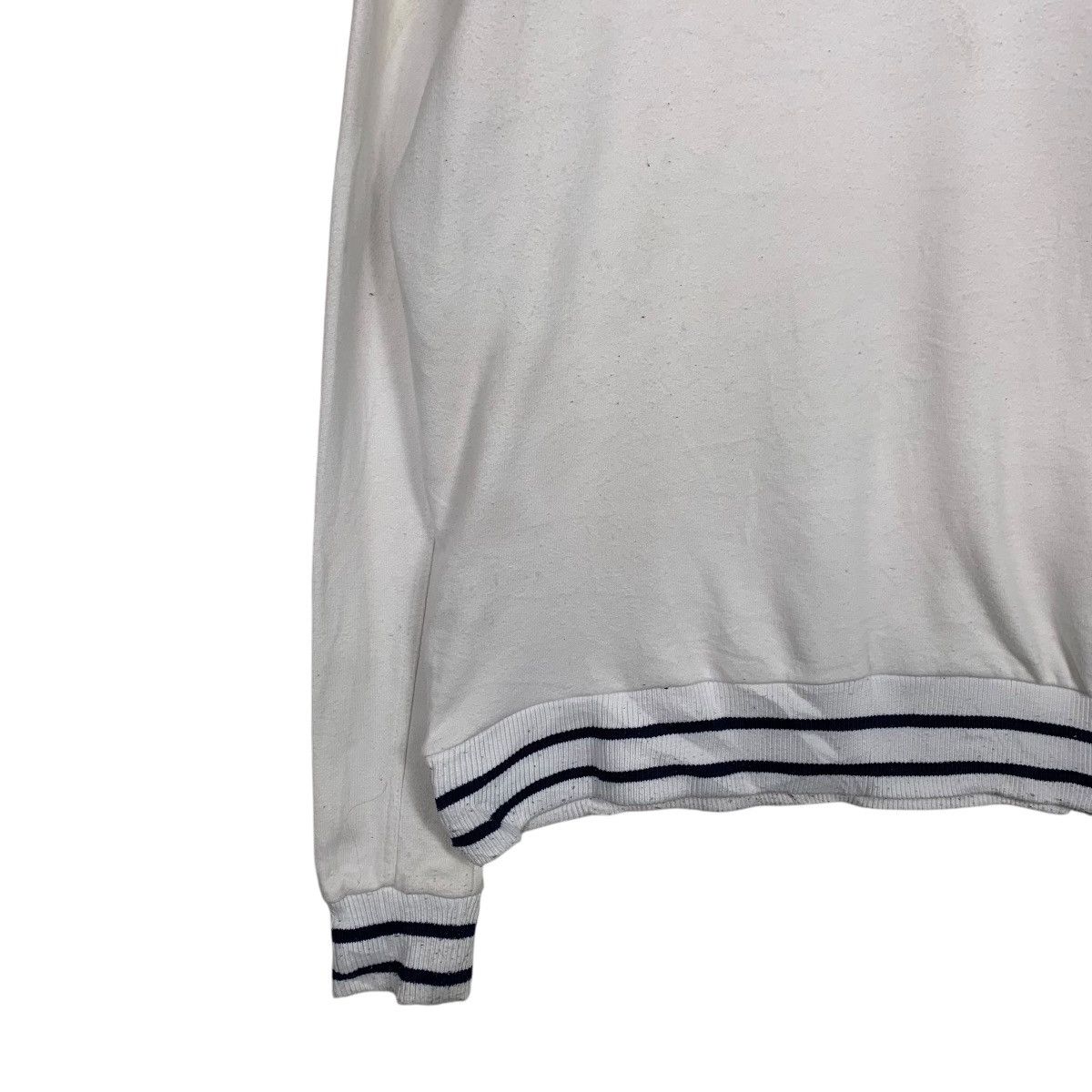 Fila Fila Small Logo White Crewneck Sweatshirt Size US M / EU 48-50 / 2 - 3 Thumbnail