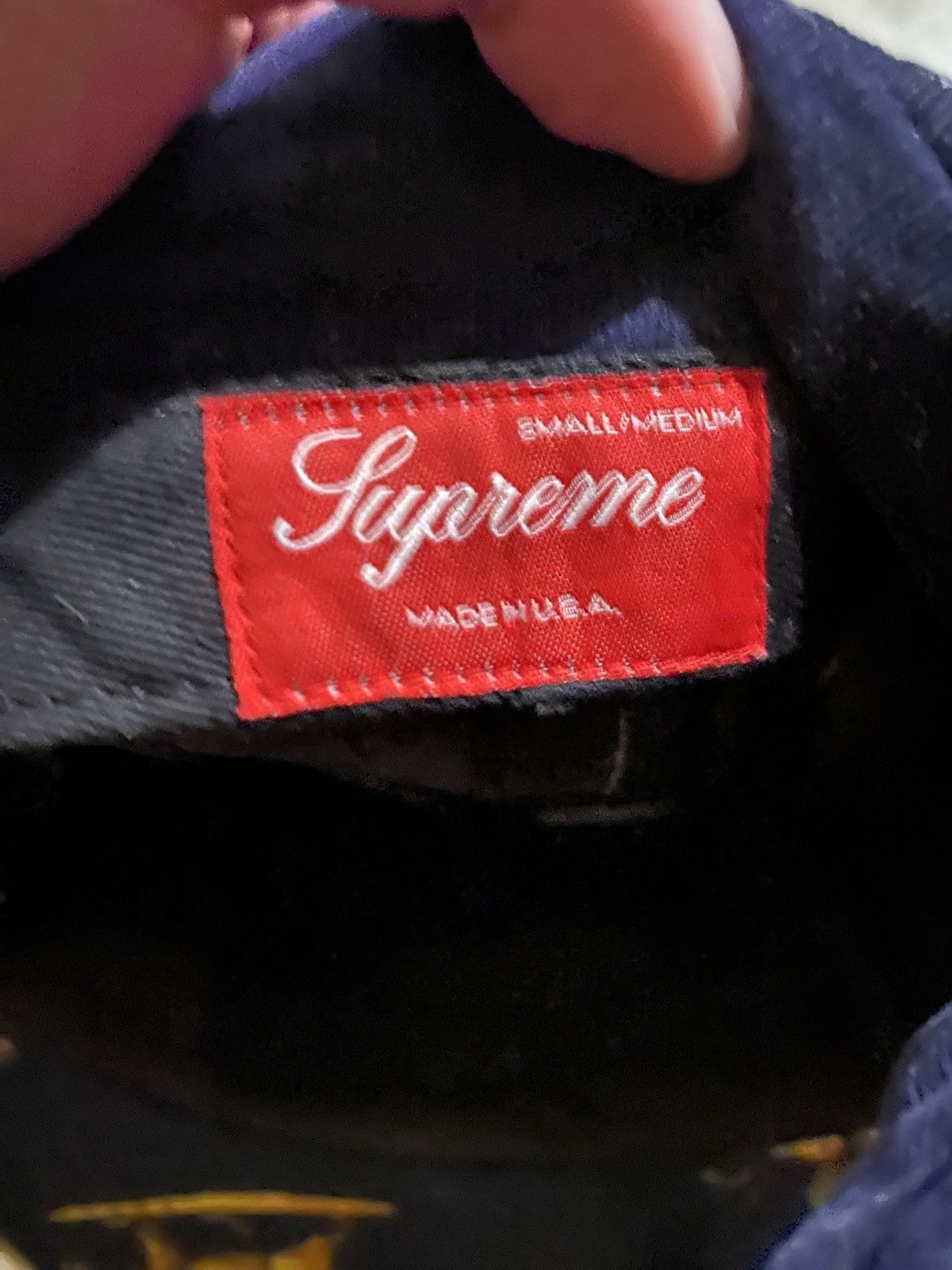 Supreme Supreme Hat Lions Camp Cap 5 Panels FW 2013 Size ONE SIZE - 4 Thumbnail