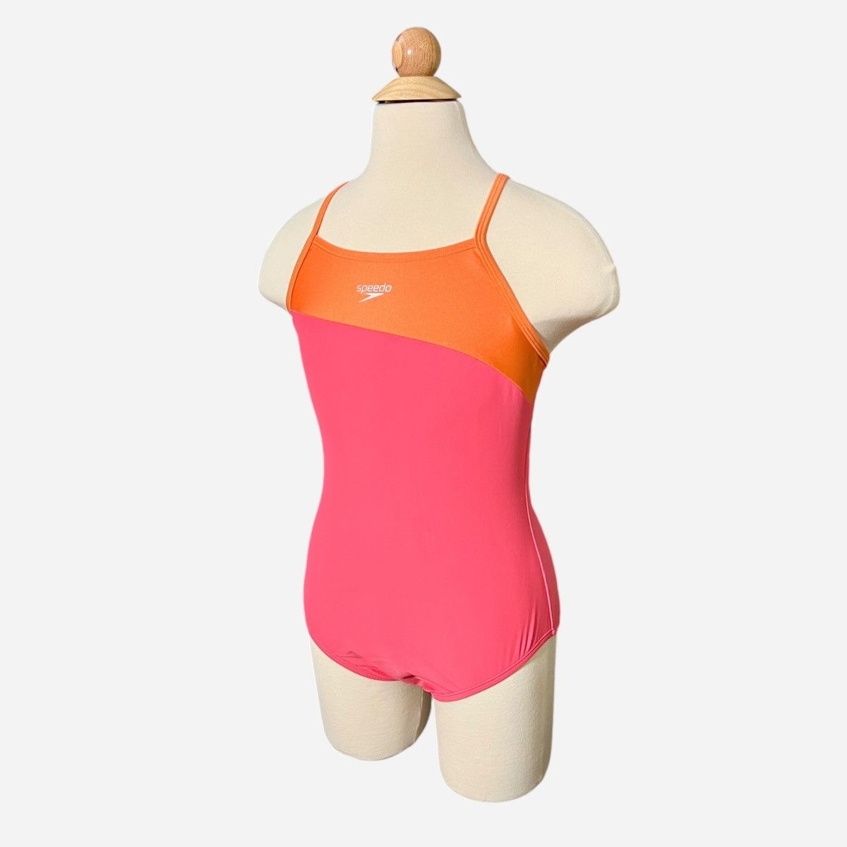 Speedo Speedo Big Girls Shimmer One Piece Swimsuit Sz 14 Size ONE SIZE - 1 Thumbnail