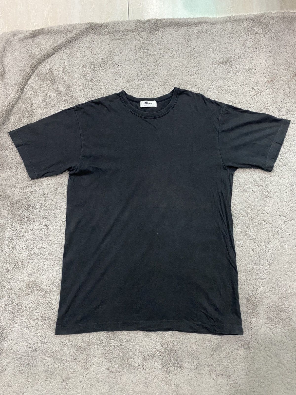 Issey Miyake Issey Miyake Black Plain Tee Shirt Single Stich Vintage 90s Size US L / EU 52-54 / 3 - 2 Thumbnail