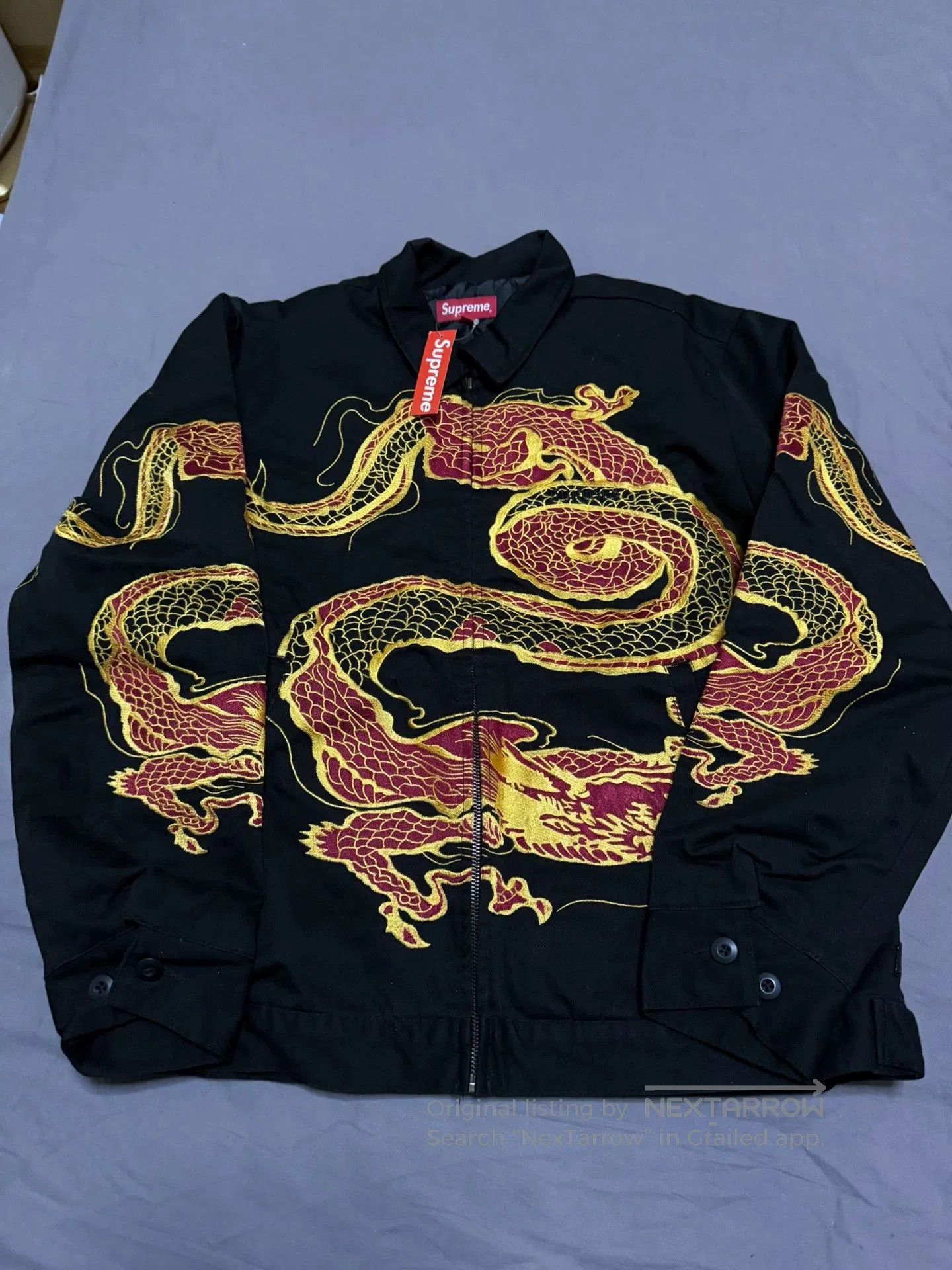 Supreme Supreme Dragon Work Jacket | Grailed