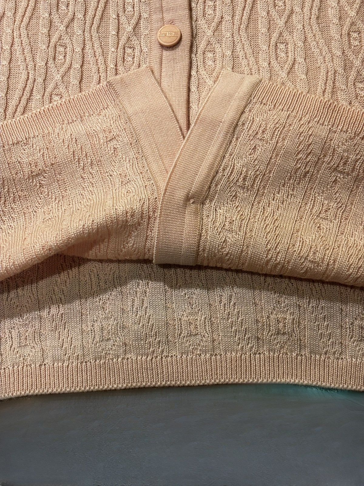 Other Peach colored sweater cardigan.wt1326 Size M / US 6-8 / IT 42-44 - 8 Thumbnail