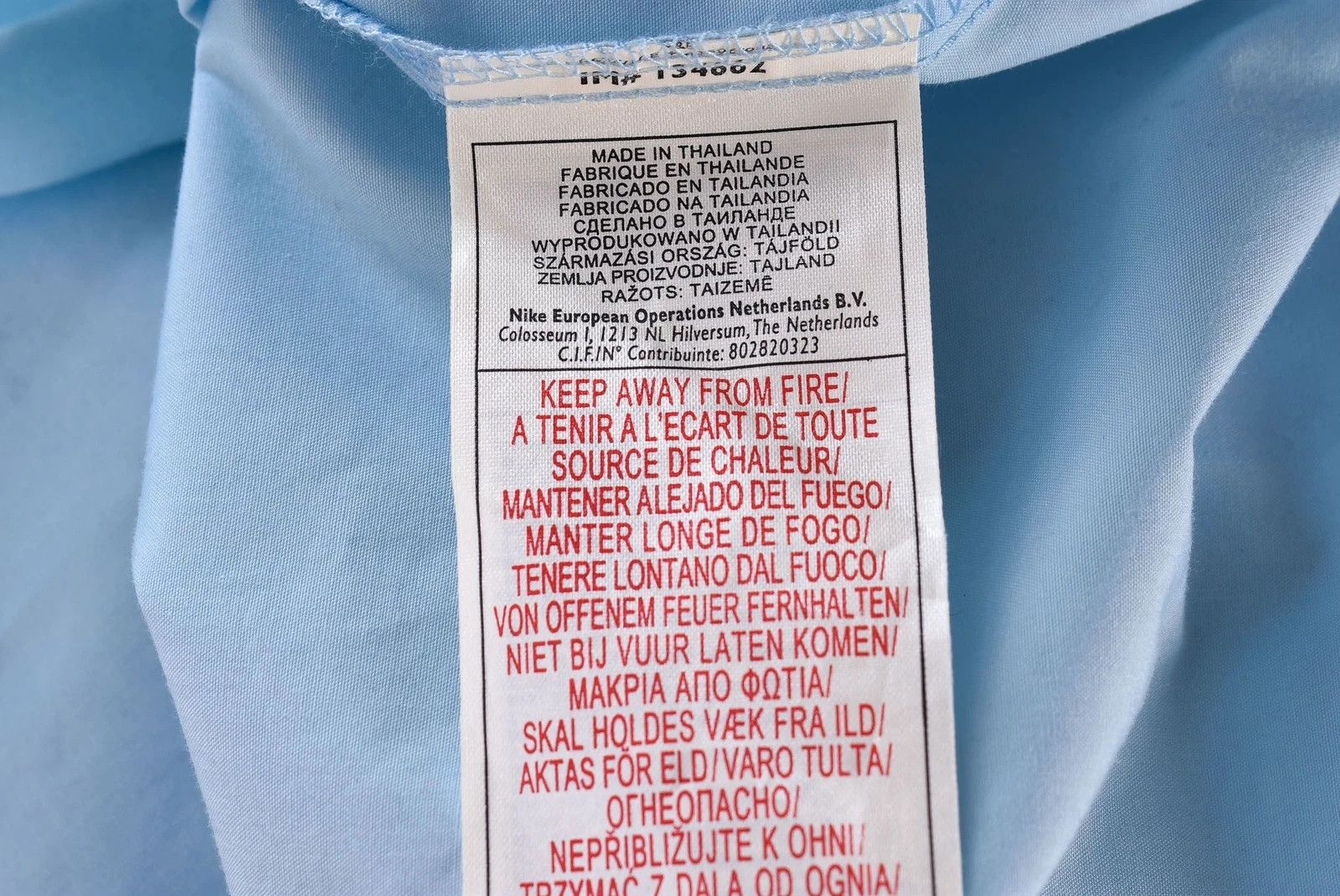 Nike Nike Short Sleeve Button Up Casual Shirt Light Blue Size US XXL / EU 58 / 5 - 5 Thumbnail
