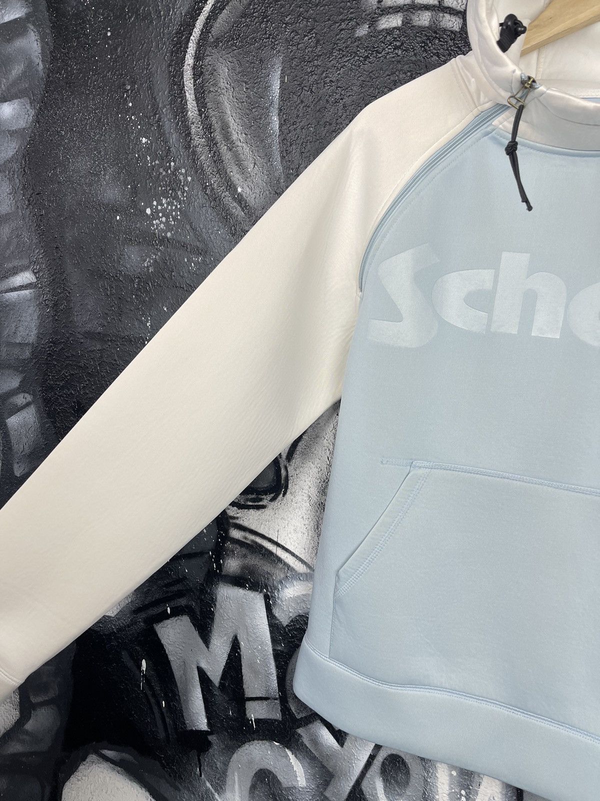 Schott Schott N.Y.C. Double Zip Hooded Neoprene Jacket Size XL Size US XL / EU 56 / 4 - 13 Thumbnail