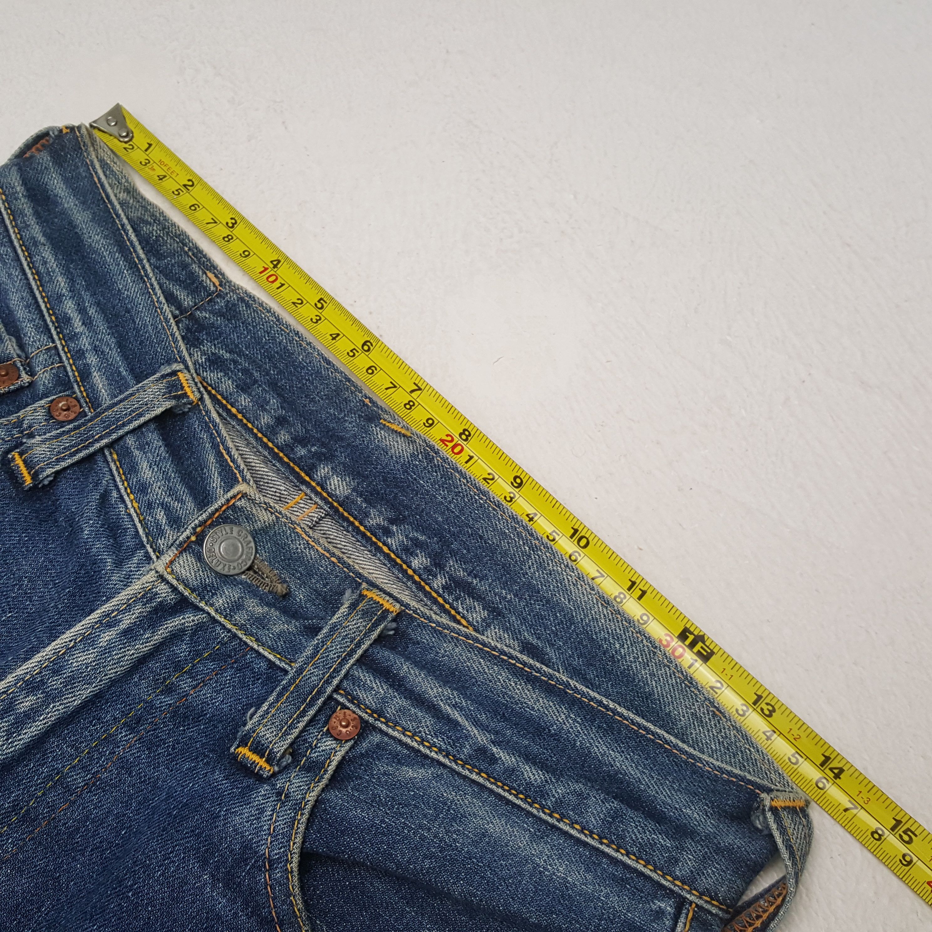 Evisu Vintage Evis Japanese Brand Daicock Custom Jeans RR28 Size US 28 / EU 44 - 7 Thumbnail