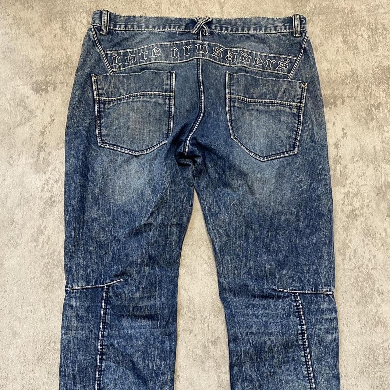 Other Blue and white skater jeans rap hip hop rock metal Baggy Size US 36 / EU 52 - 2 Thumbnail
