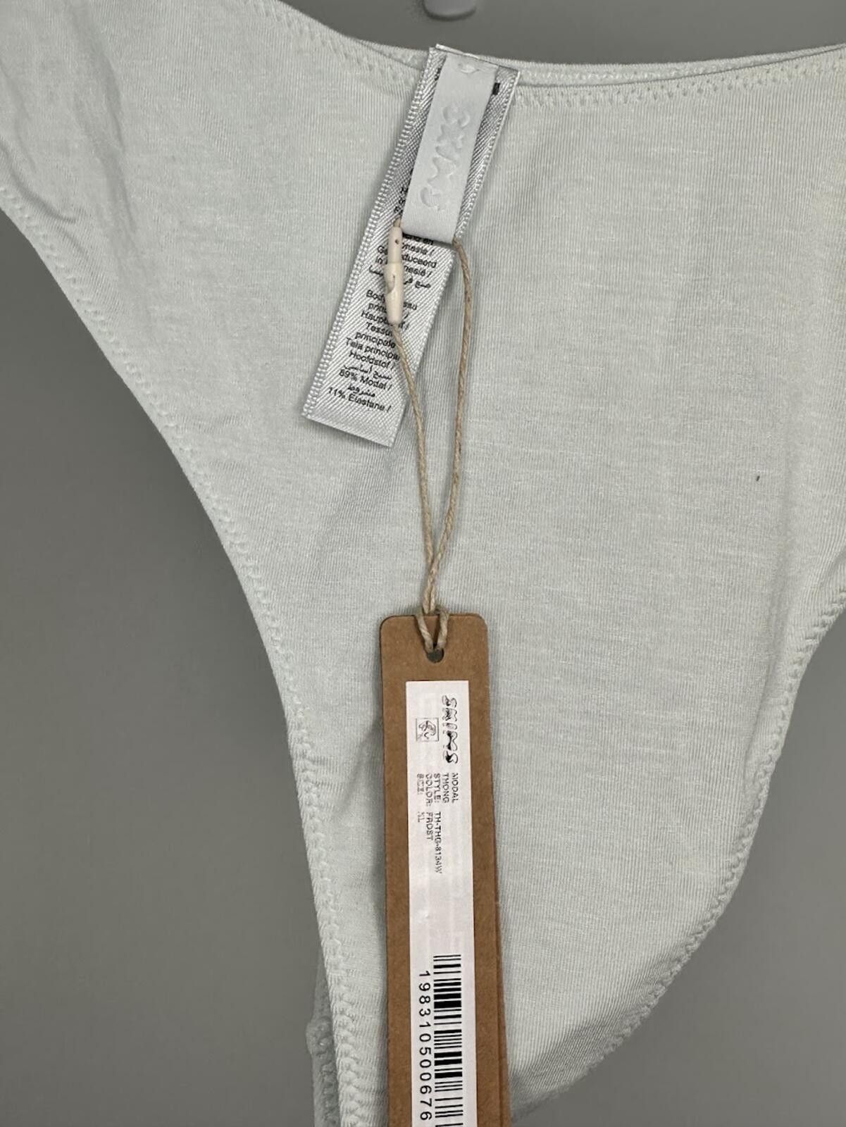 Swims NWT SKIMS Modal Thong - Frost - Sz. XL Size ONE SIZE - 3 Thumbnail