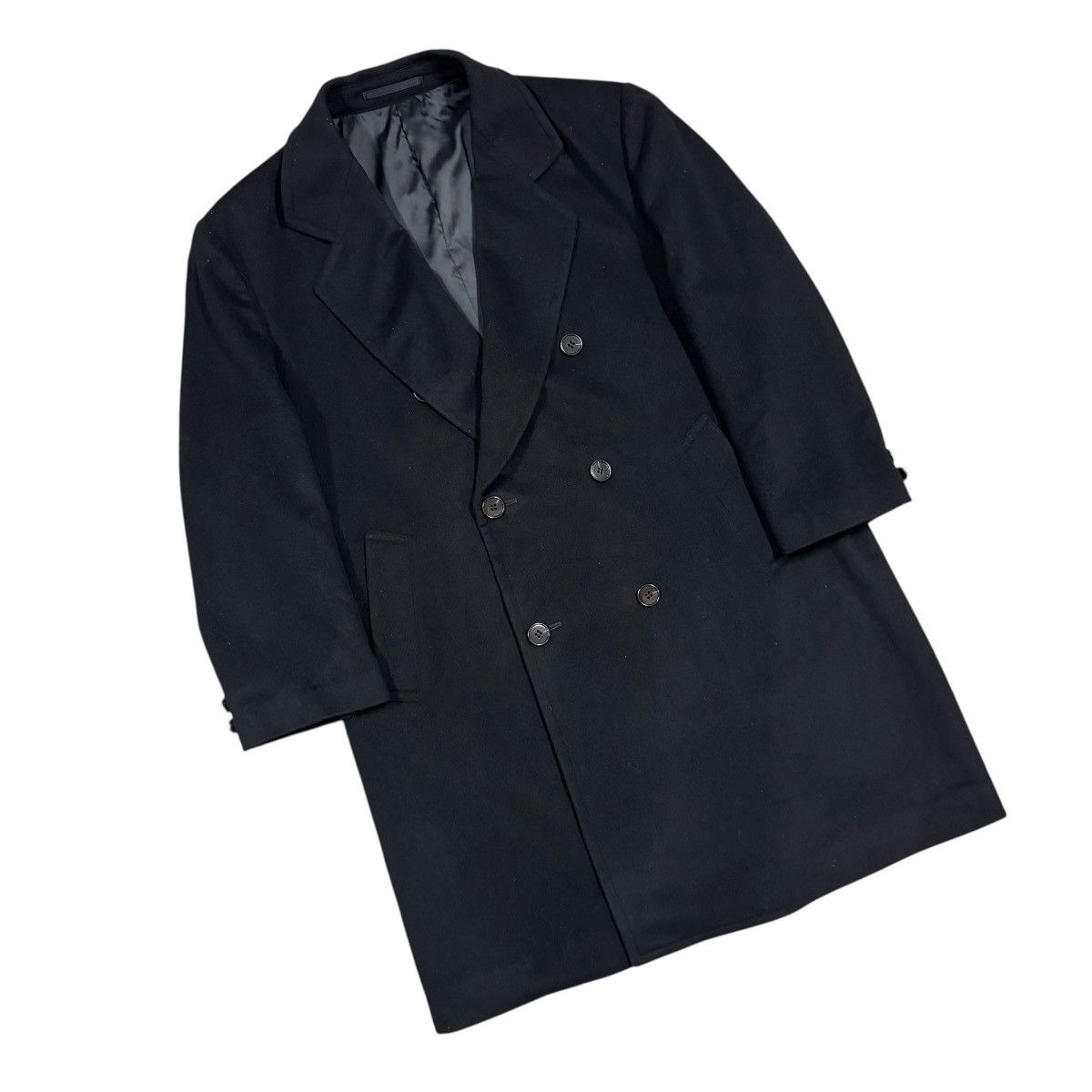 Lanvin Vtg🔥Luxury Lanvin Paris Double Breasted Long Jacket Size US L / EU 52-54 / 3 - 6 Thumbnail