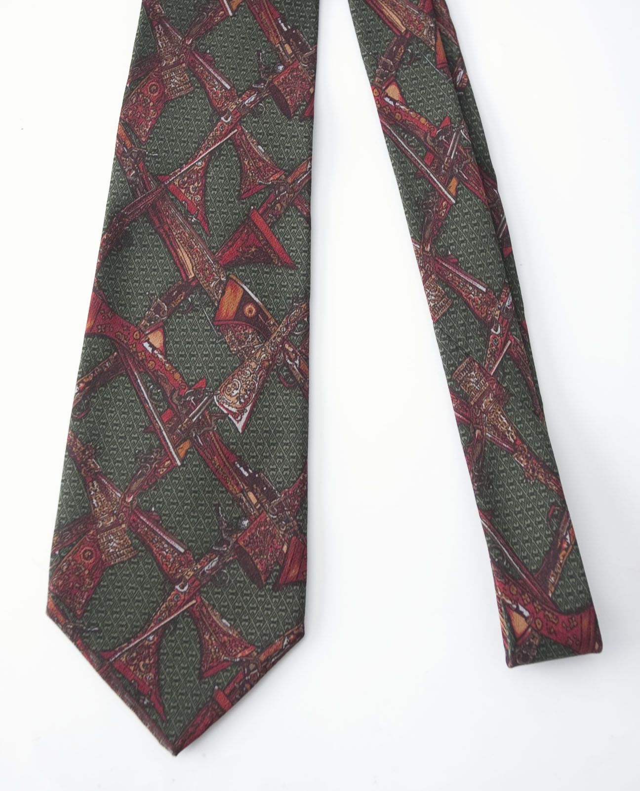 Gianfranco Ferre Gianfranco Ferre Tie 100% Silk Green Size ONE SIZE - 1 Thumbnail