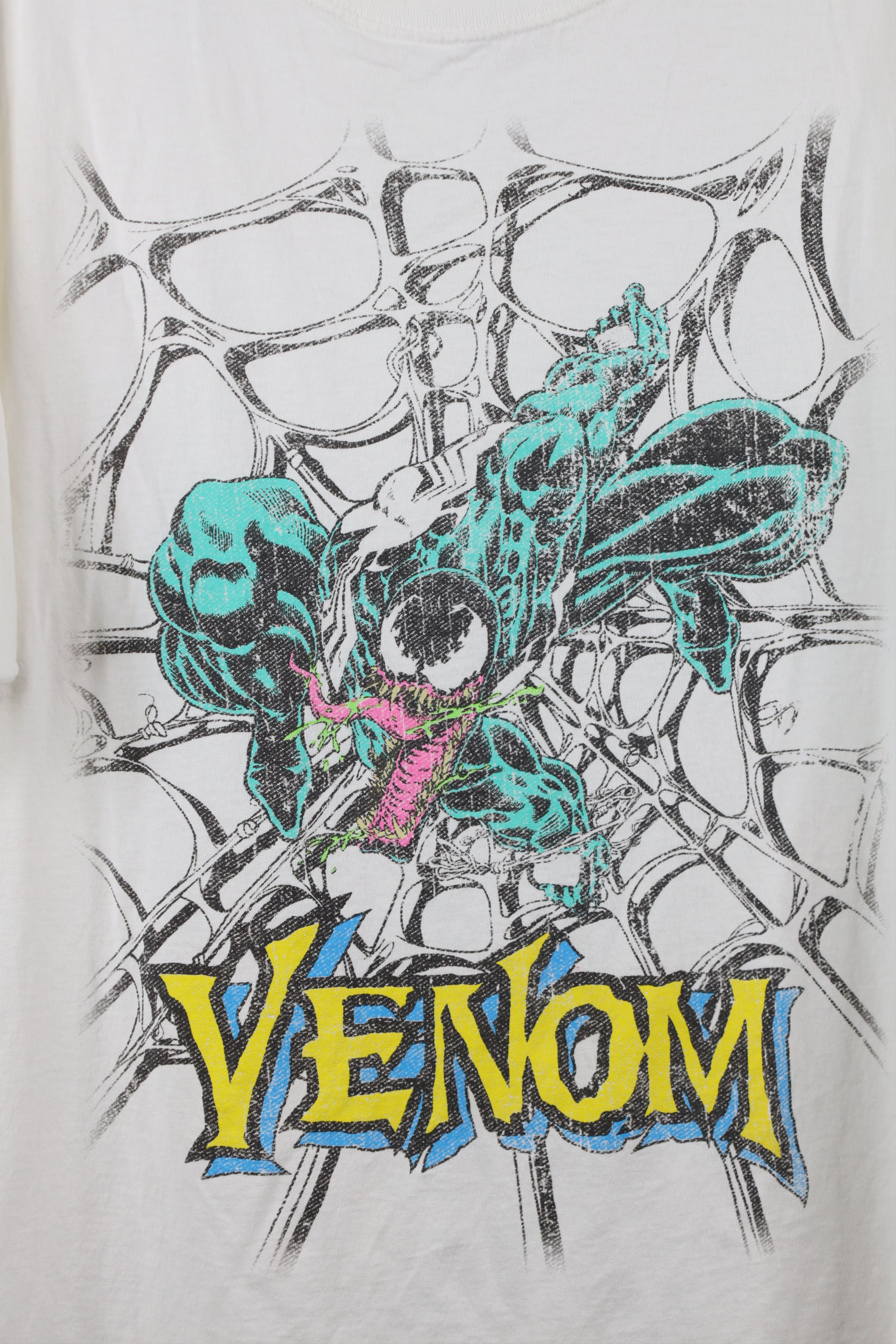 Vintage Vintage Y2K Marvel Venom Spiderman Short Sleeve T-Shirt Size US L / EU 52-54 / 3 - 4 Thumbnail