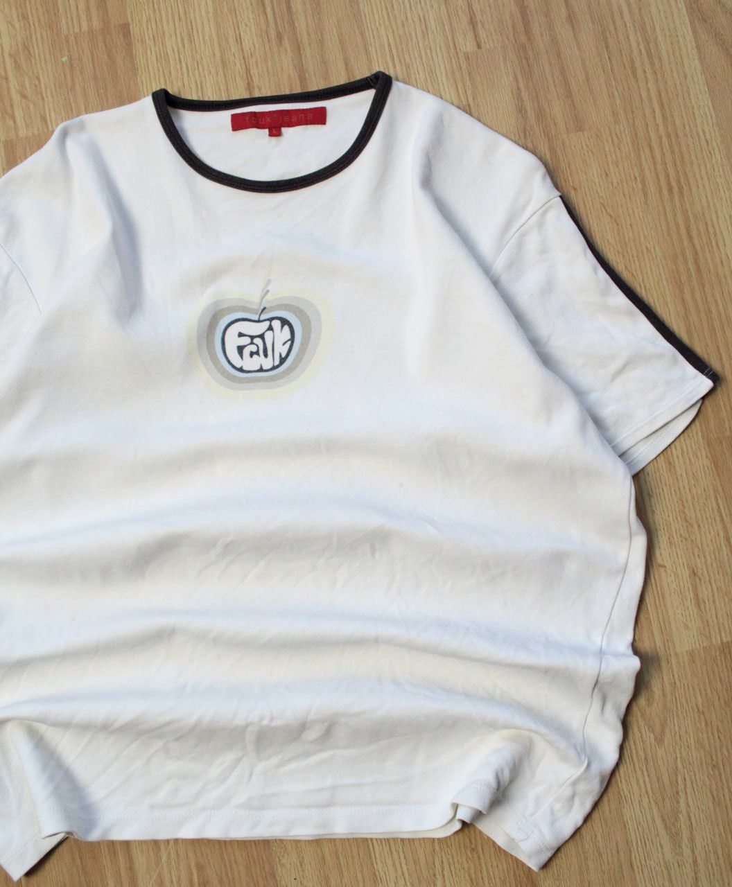 FCUK × French Connection 🔥 FCUK X French Connection Logo Vintage T Shirt Japan Y2K Size US L / EU 52-54 / 3 - 3 Thumbnail