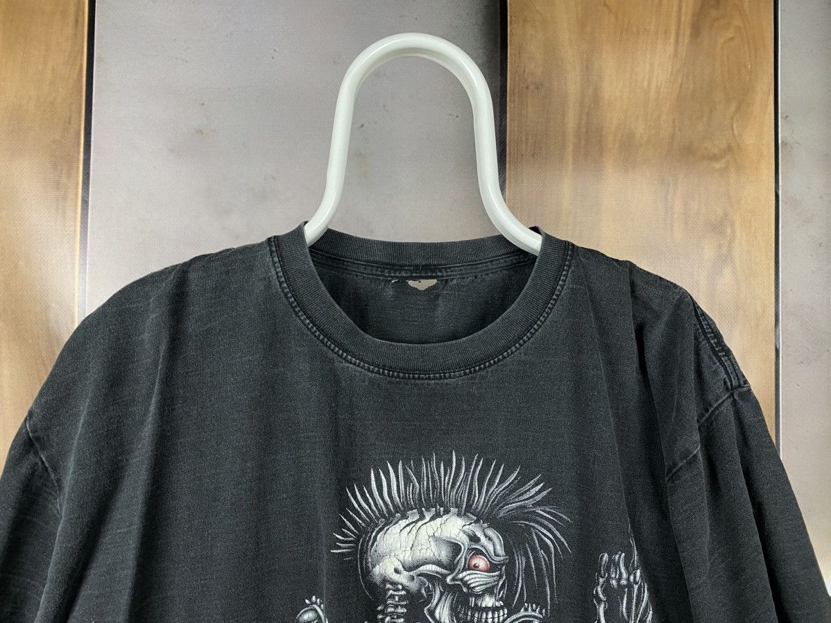Band Tees 💀Vintage 90s T-Shirt Punk Is Not Dead Punk Rock VTG Tee💀 Size US XL / EU 56 / 4 - 6 Thumbnail
