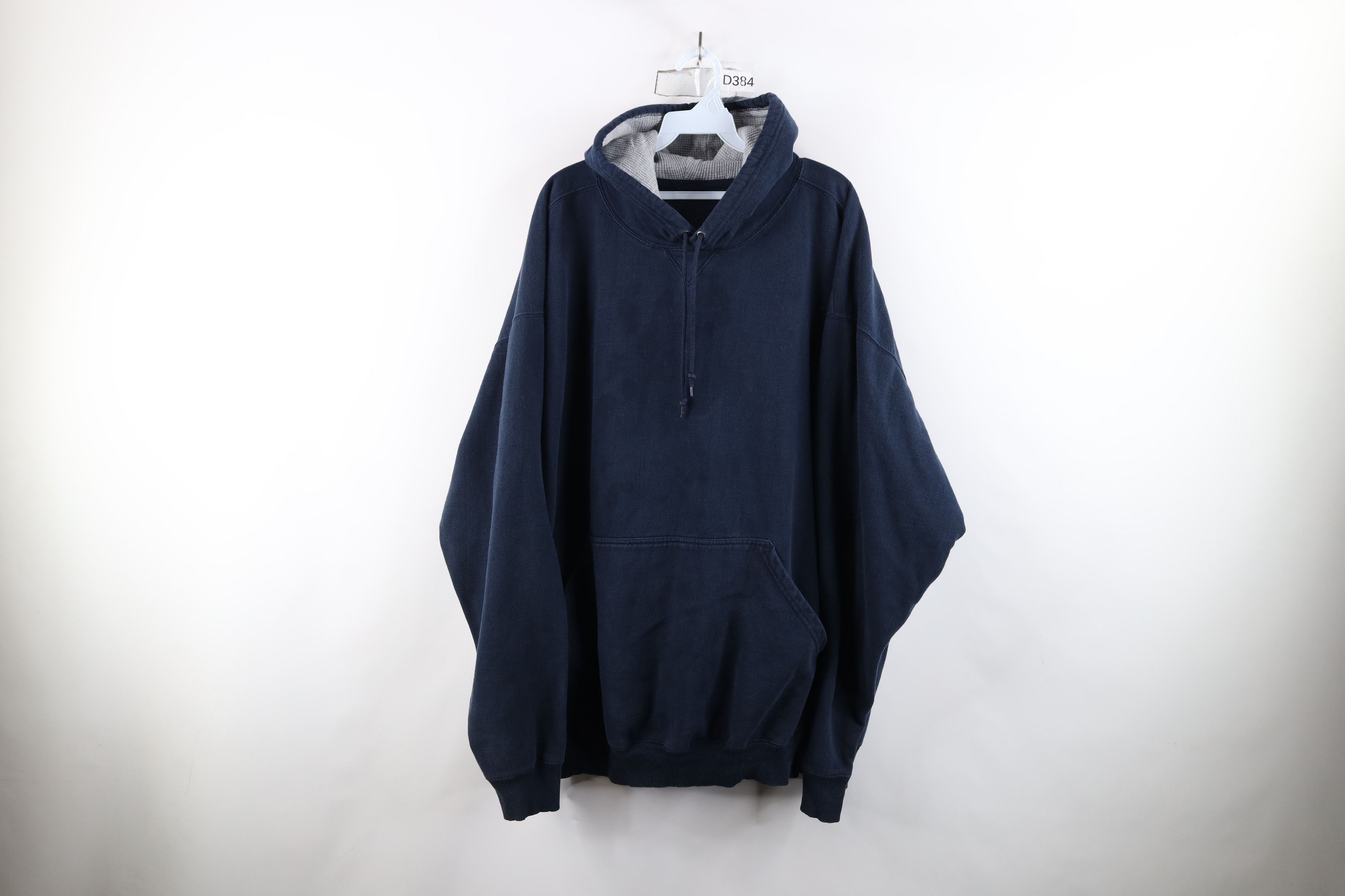 Vintage Vintage 90s Y2K Streetwear Heavyweight Hoodie Sweatshirt Size US XXL / EU 58 / 5 - 1 Thumbnail