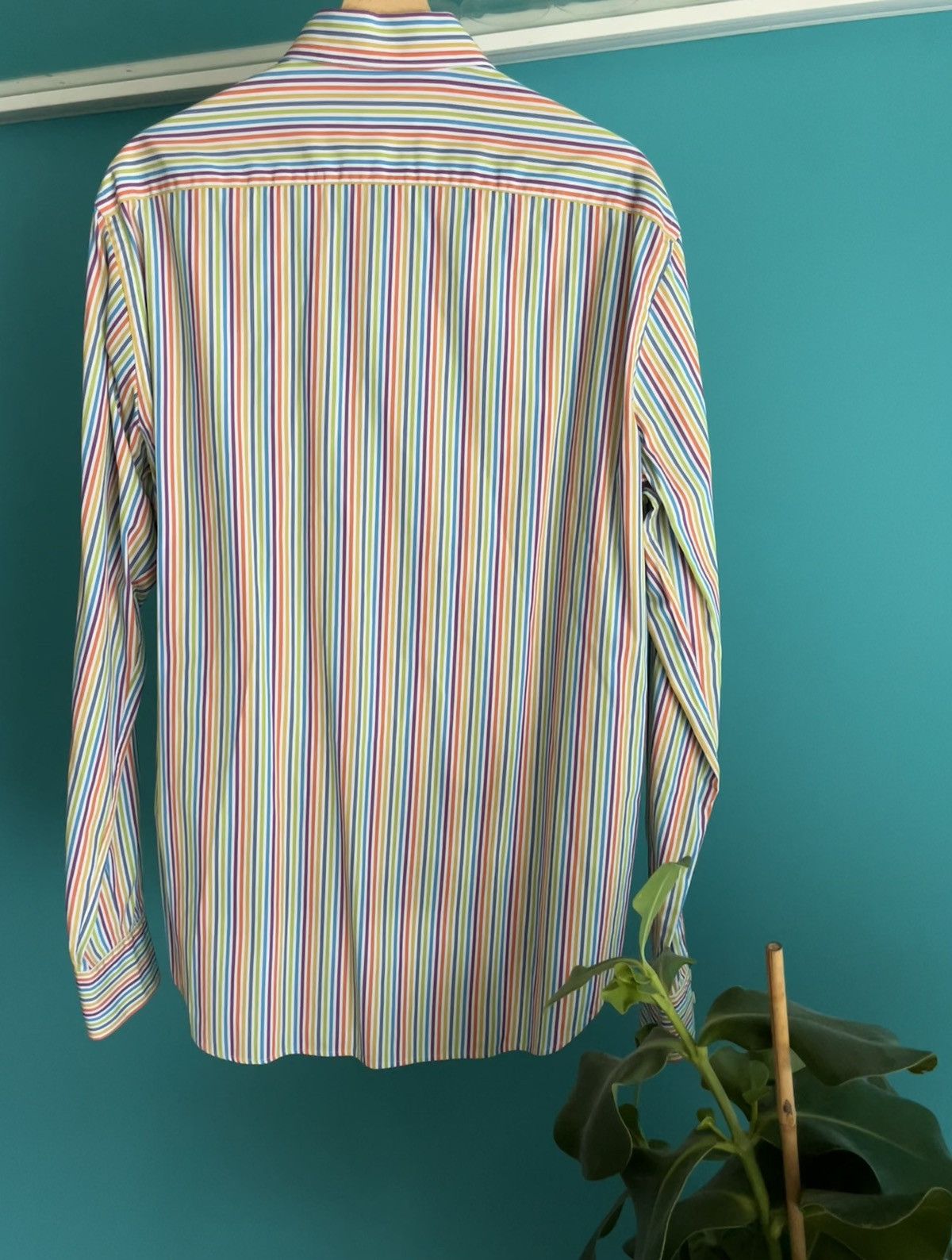 Brooksfield Men's striped shirt Size US XL / EU 56 / 4 - 2 Thumbnail