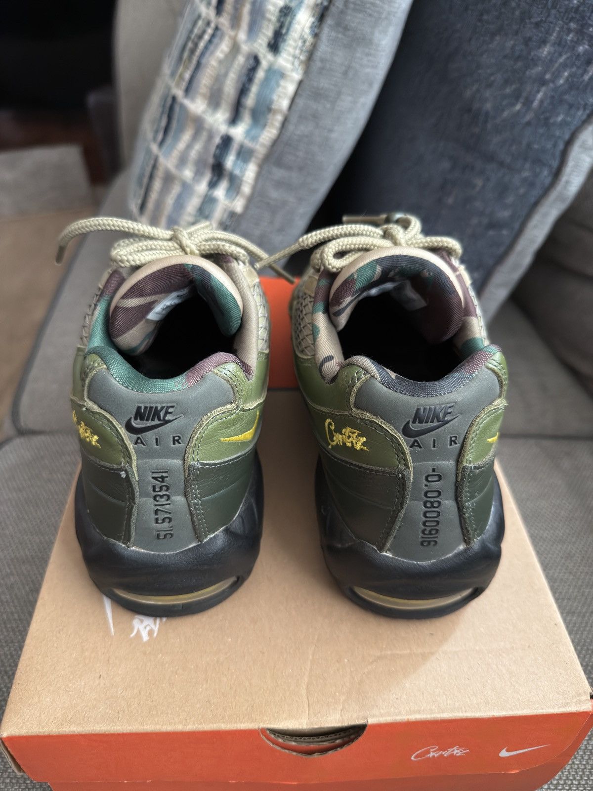 Corteiz × Nike Corteiz Air Max 95s Size US 7.5 / EU 40-41 - 4 Thumbnail