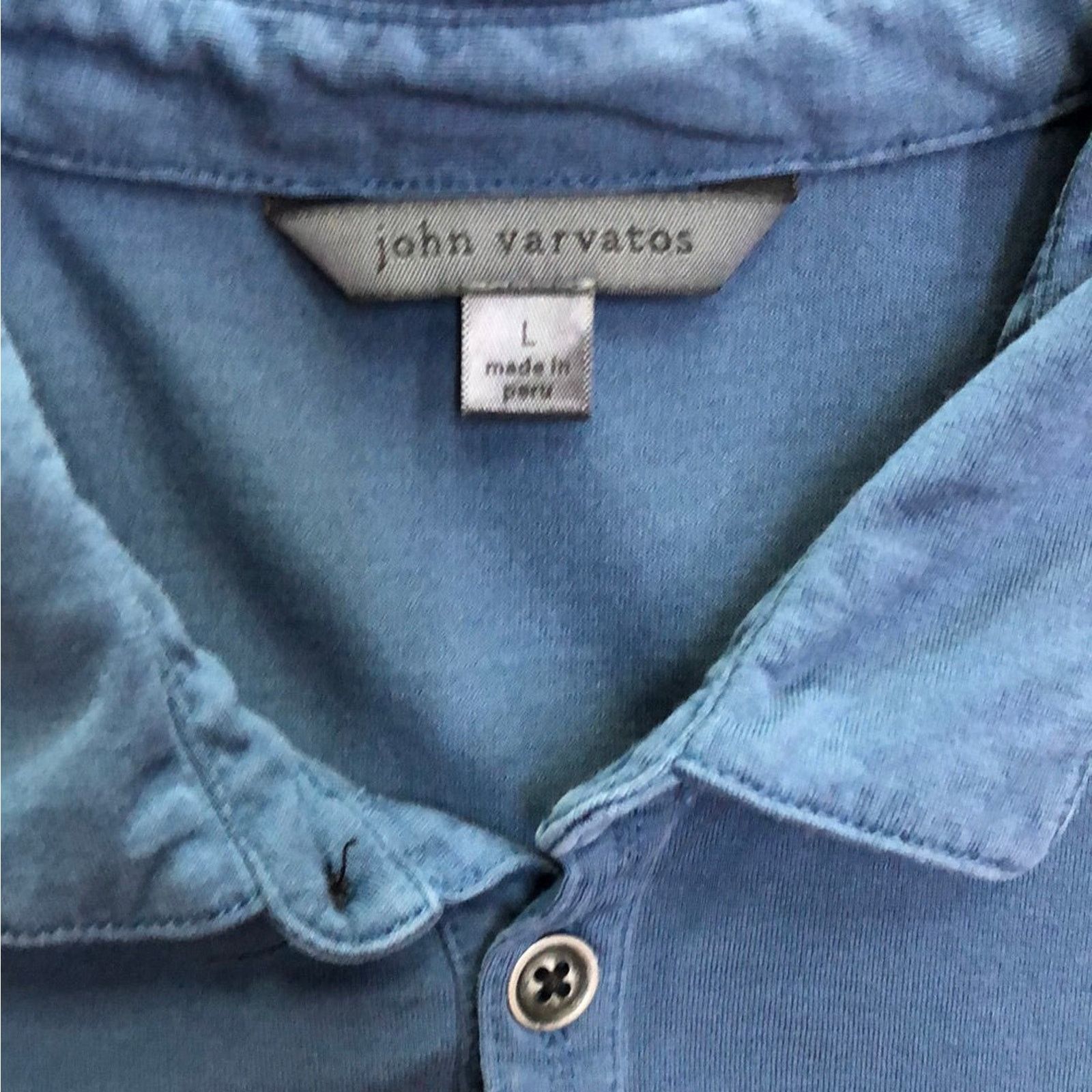 John Varvatos John Varvatos Polo Shirt L Size US L / EU 52-54 / 3 - 2 Thumbnail