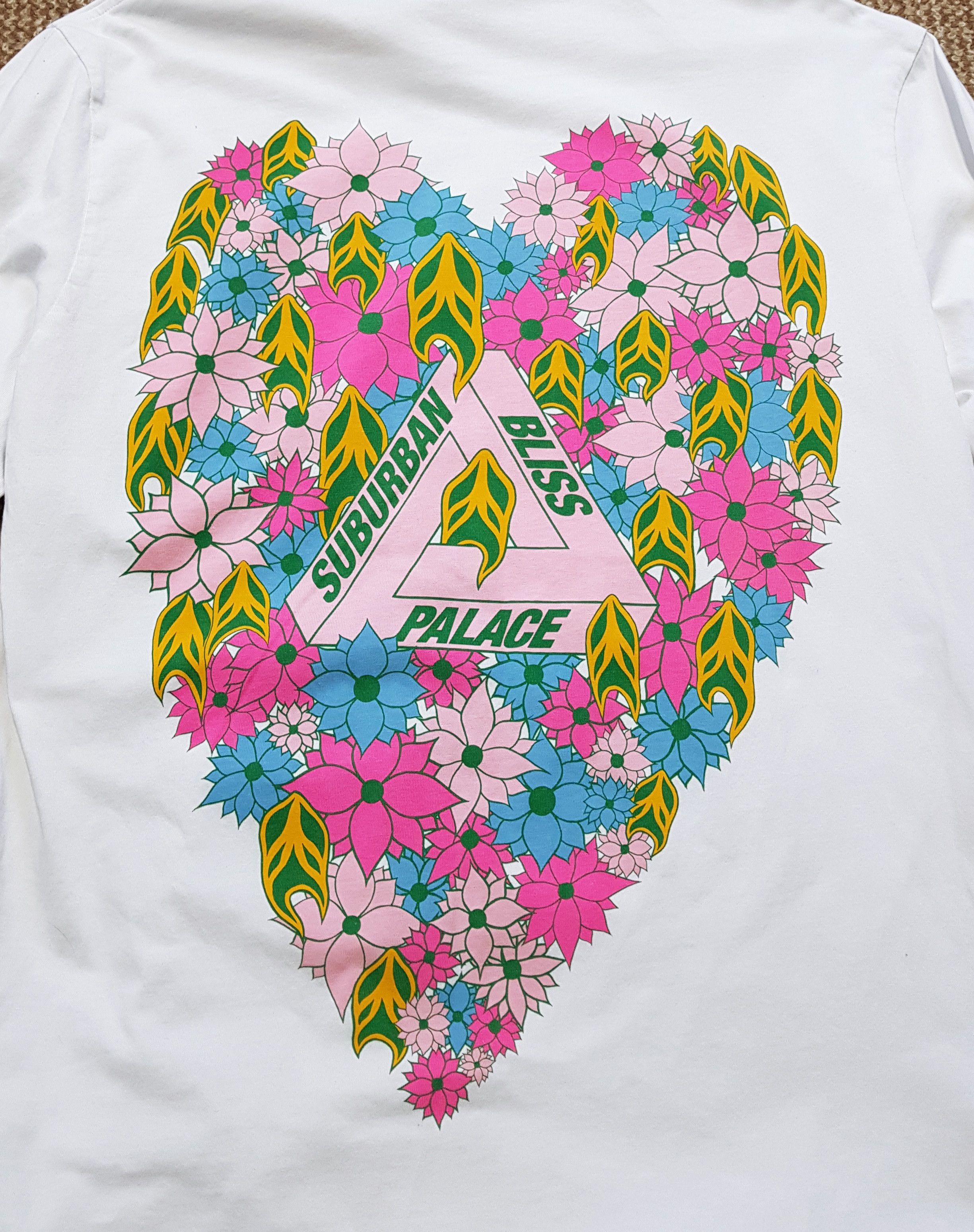 Palace Palace Suburban Bliss Peace and Love Longsleeve Shirt White Size US L / EU 52-54 / 3 - 8 Thumbnail