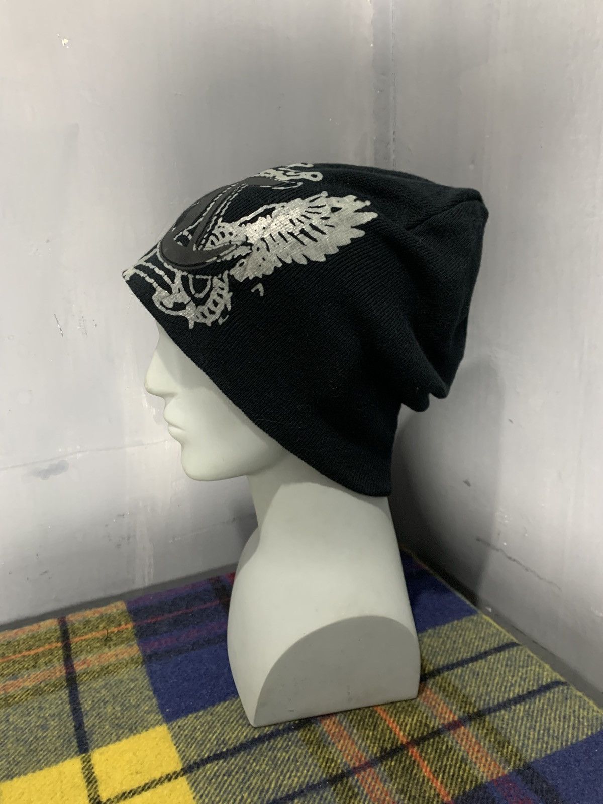 Japanese Brand Japanese punk bondage style beanie hats rare Size ONE SIZE - 2 Thumbnail