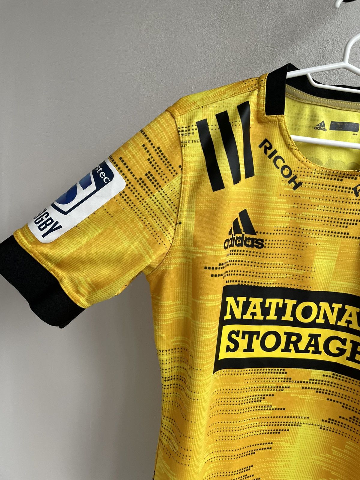 Adidas Hurricanes Rugby 2019 2020 Jersey New Zealand Rugby Shirt Size US M / EU 48-50 / 2 - 3 Thumbnail