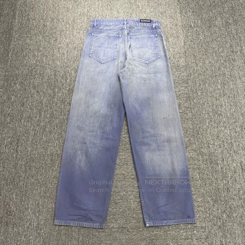 Balenciaga Balenciaga size S Graffiti distressed denim pants Size US 27 - 5 Thumbnail
