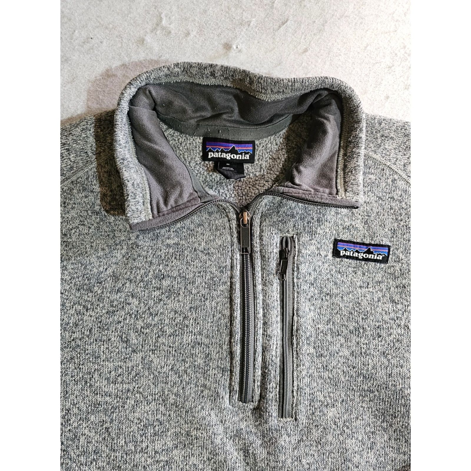 Patagonia Patagonia Better Sweater 1/4 Zip Pullover Fleece Womens M Gray Pullover Activewear Regular Long Sleeve Outdoor Size M / US 6-8 / IT 42-44 - 3 Thumbnail
