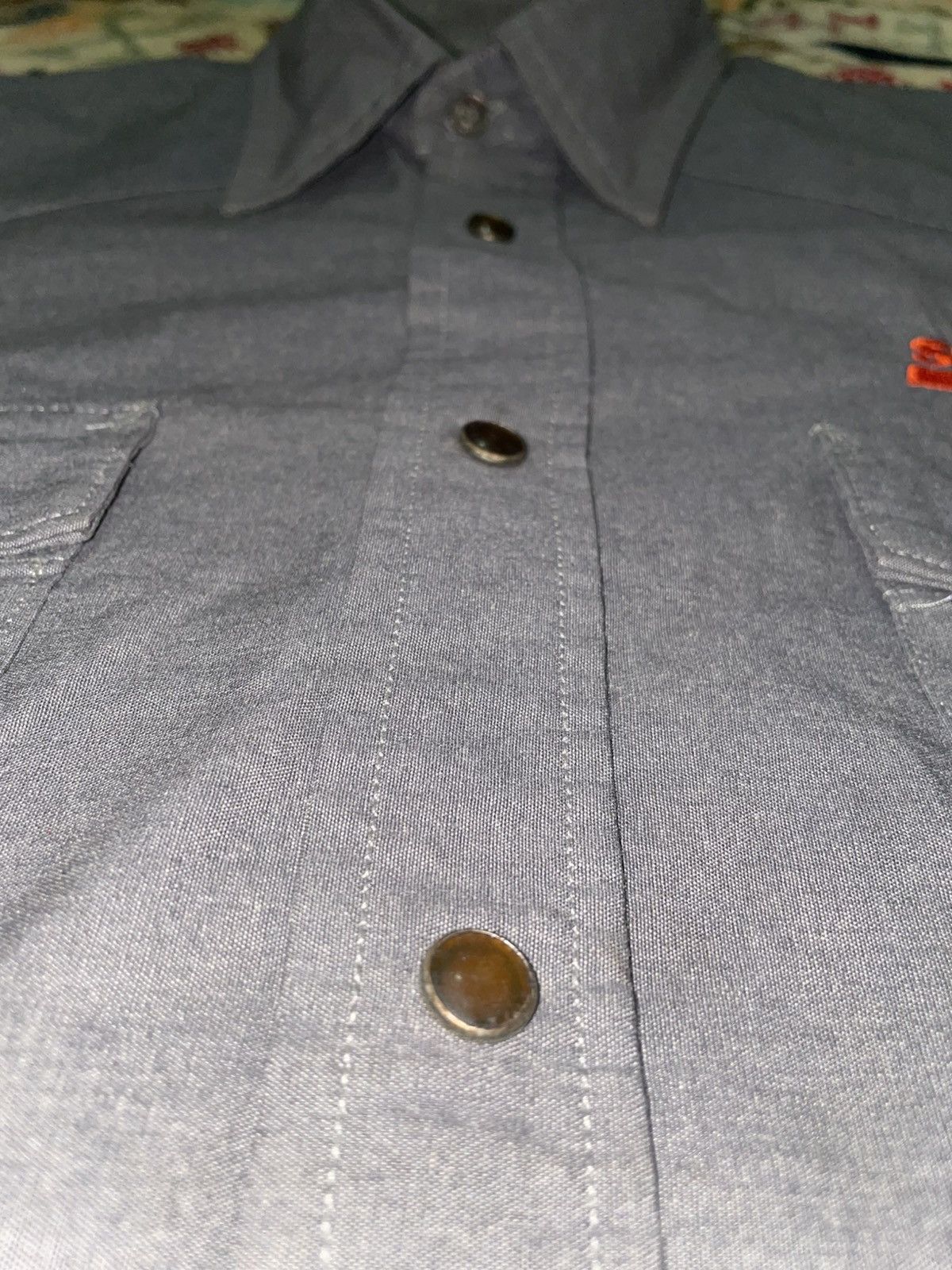 Cintas Vintage Cintas Short Sleeve Work Shirt Size 38R - 4 Thumbnail