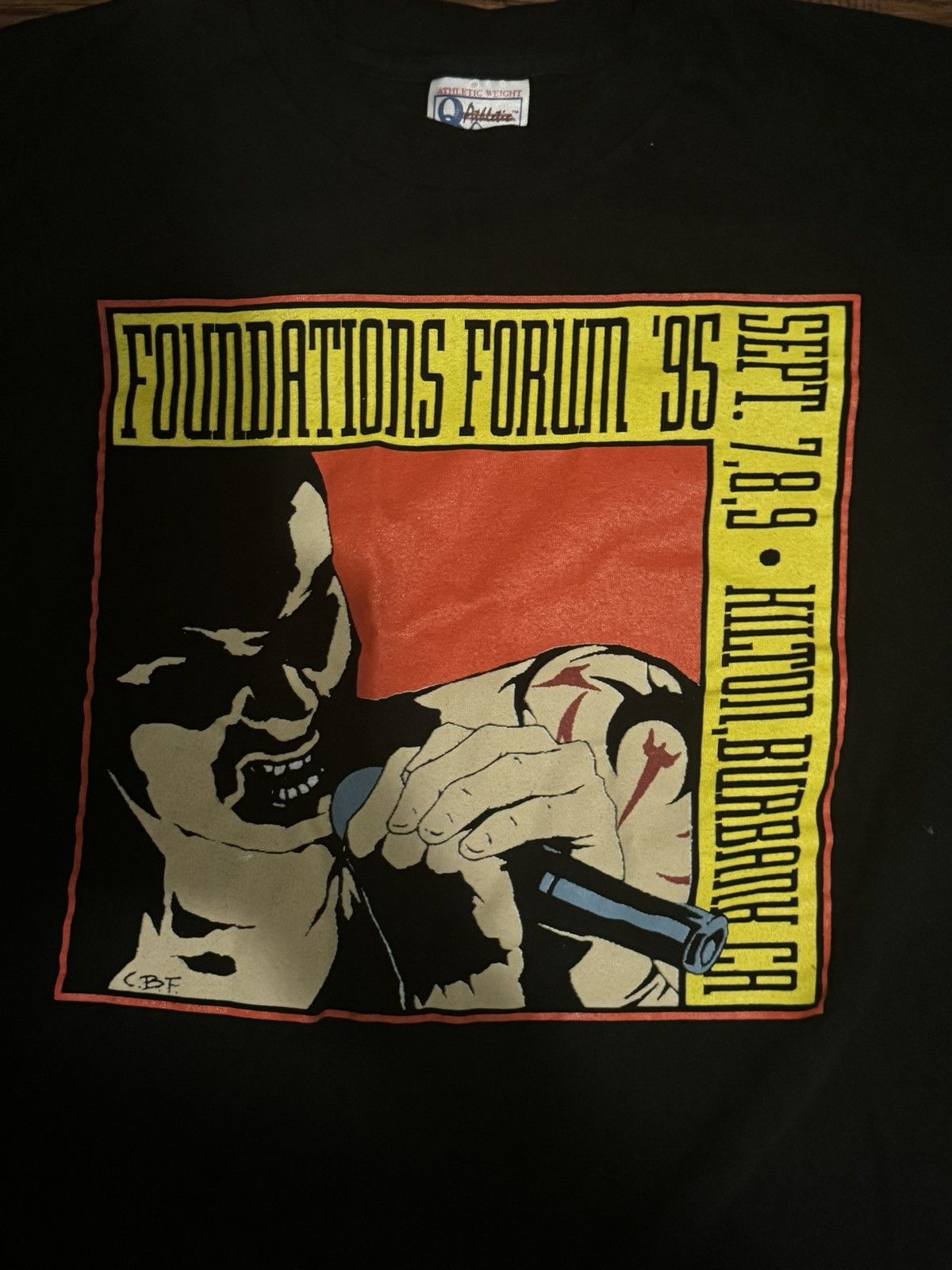 Japanese Brand × Vintage Authentic 1995 Foundations Forum tee Size US L / EU 52-54 / 3 - 2 Thumbnail