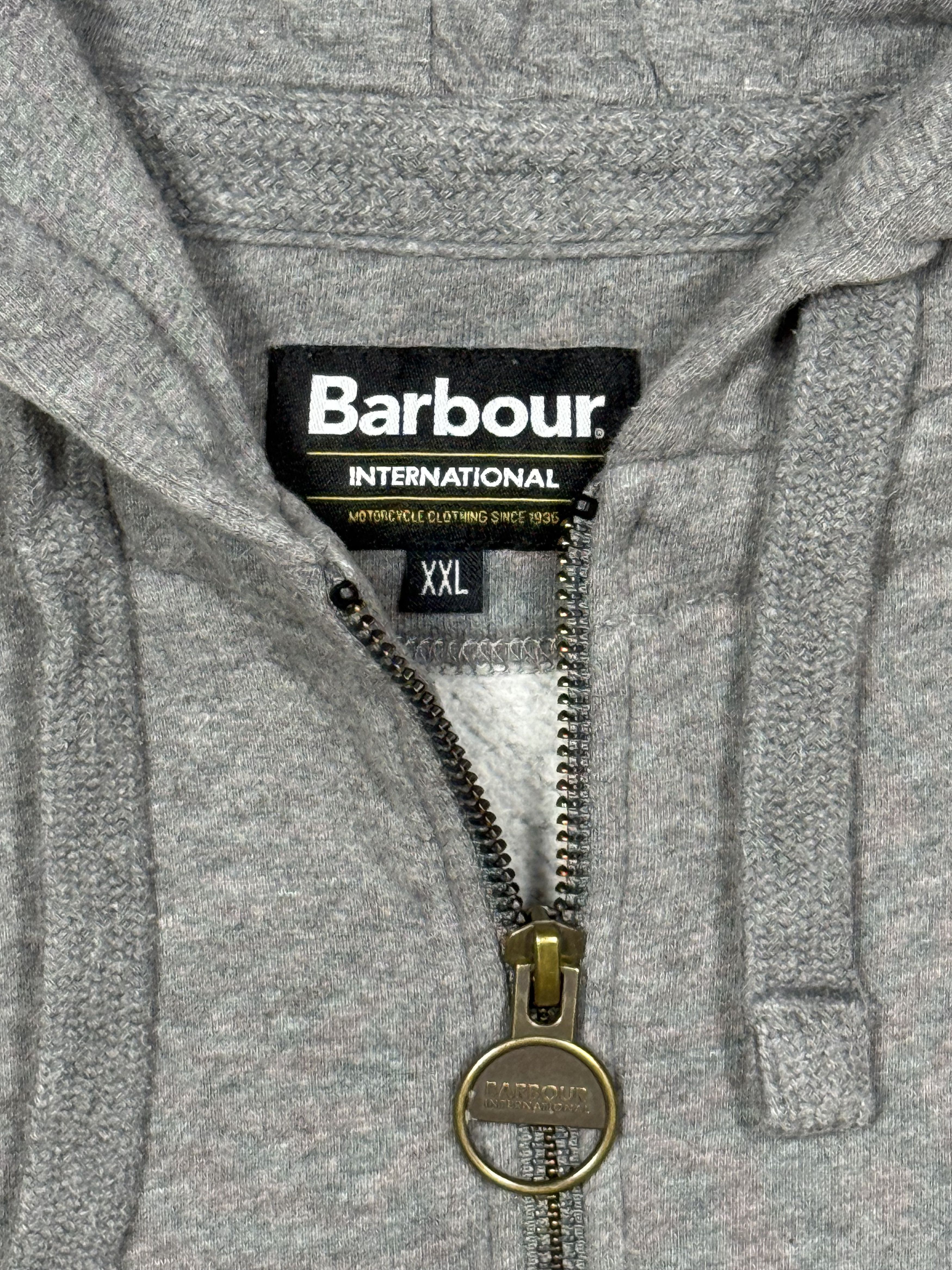 Barbour Men's Barbour Gray Full Zip Hoodie XXL Size US XXL / EU 58 / 5 - 3 Thumbnail