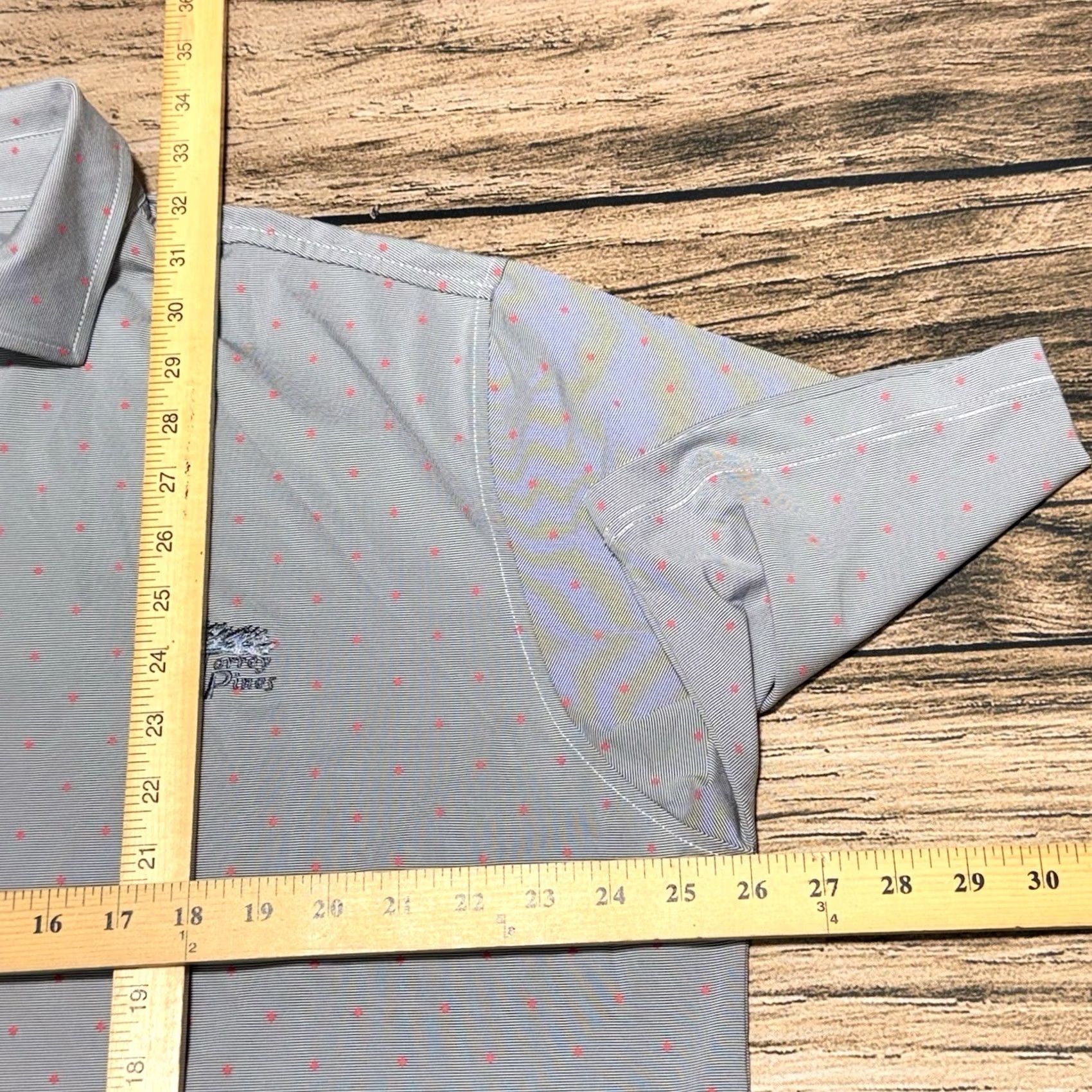 Footjoy FootJoy Polo Shirt Mens 2XL Gray Torrey Pines Golf Club Stretch Lightweight Size US XXL / EU 58 / 5 - 6 Thumbnail
