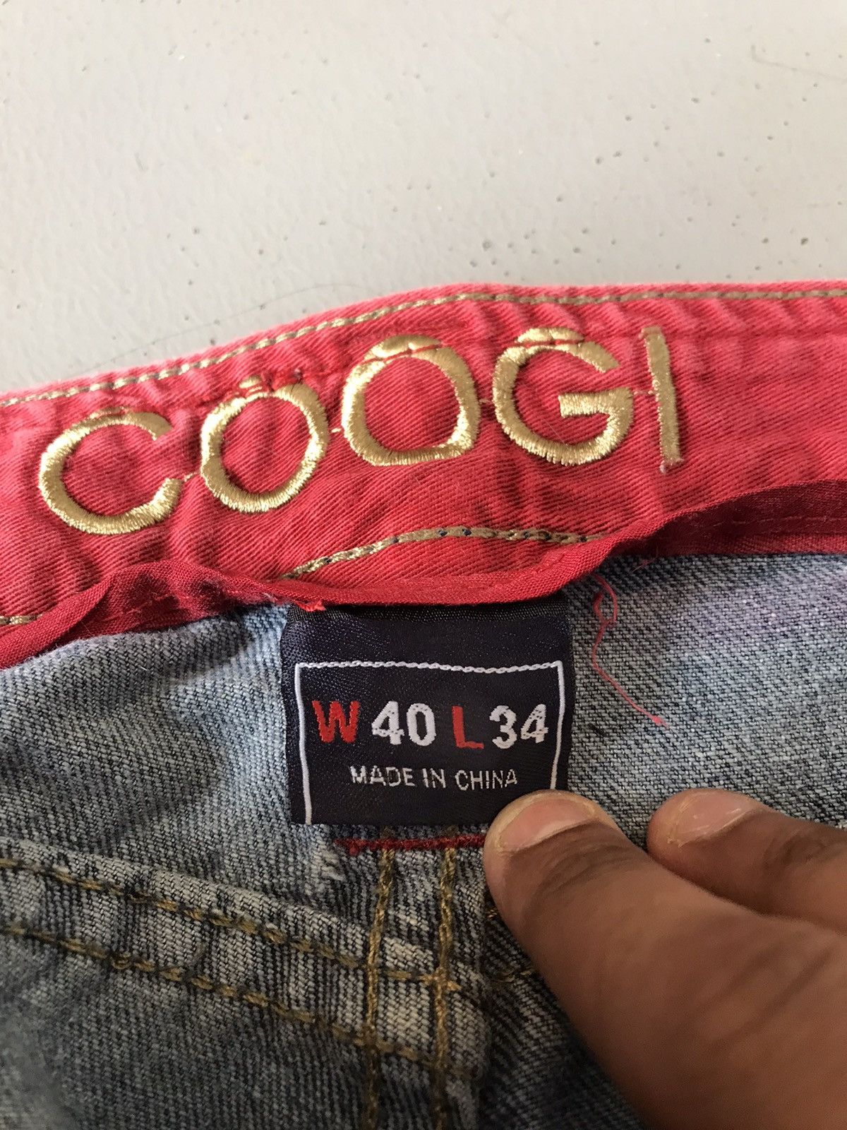 Coogi Vintage Coogi Wings 🪽 Embroidery Denim Size US 40 / EU 56 - 10 Thumbnail