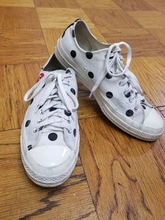 comme des garcons play converse polka dot