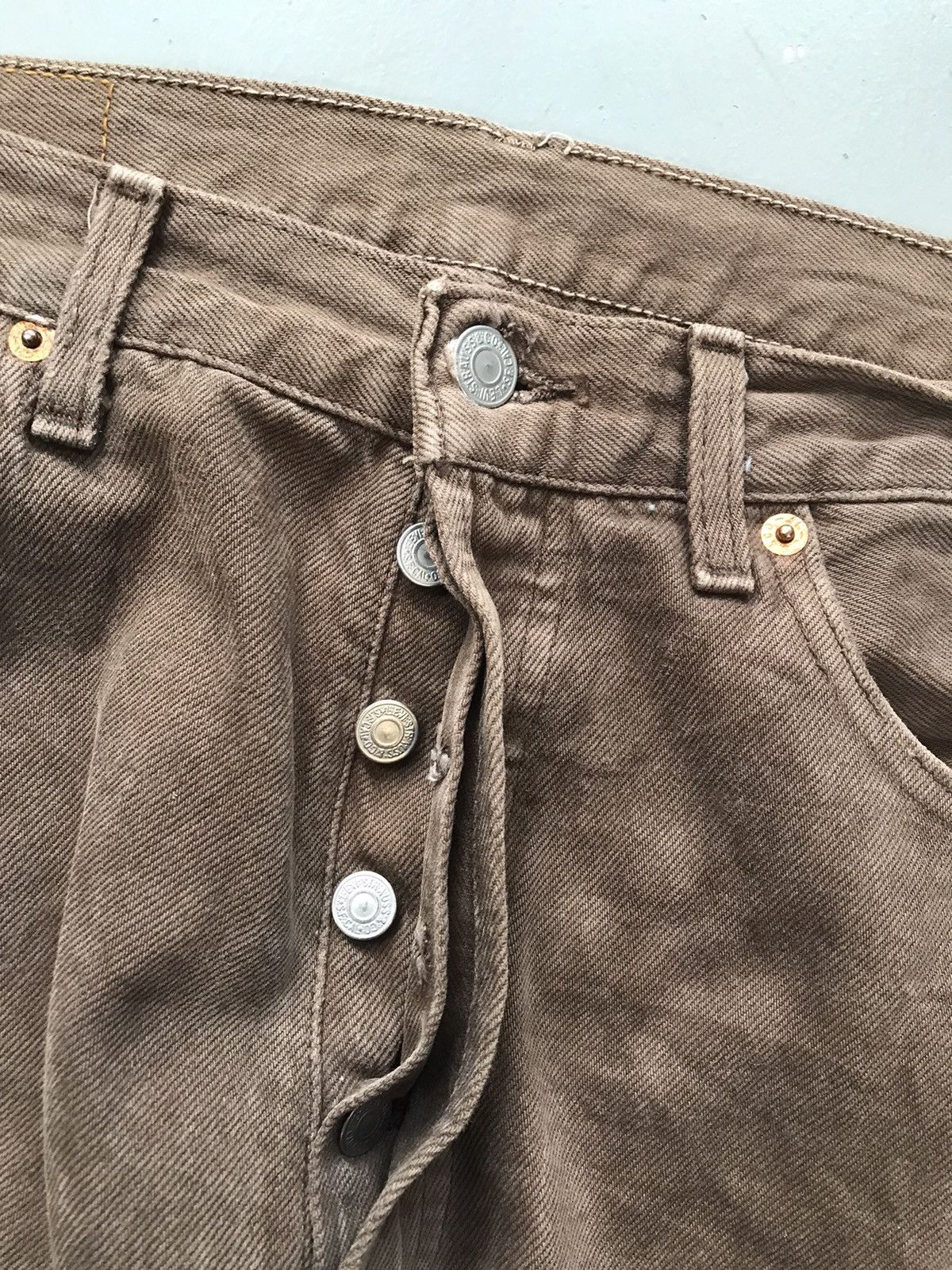 Levi's × Vintage Vintage Levi’s 501 distressed denim Size US 32 / EU 48 - 5 Thumbnail