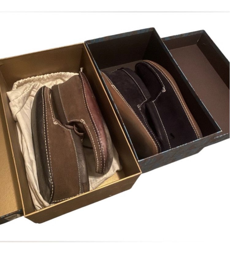 CASBIA Vintage Casbia (Rare) Moccasin’s (Italian Suede) Shoes Size US 9 / EU 42 - 14 Thumbnail