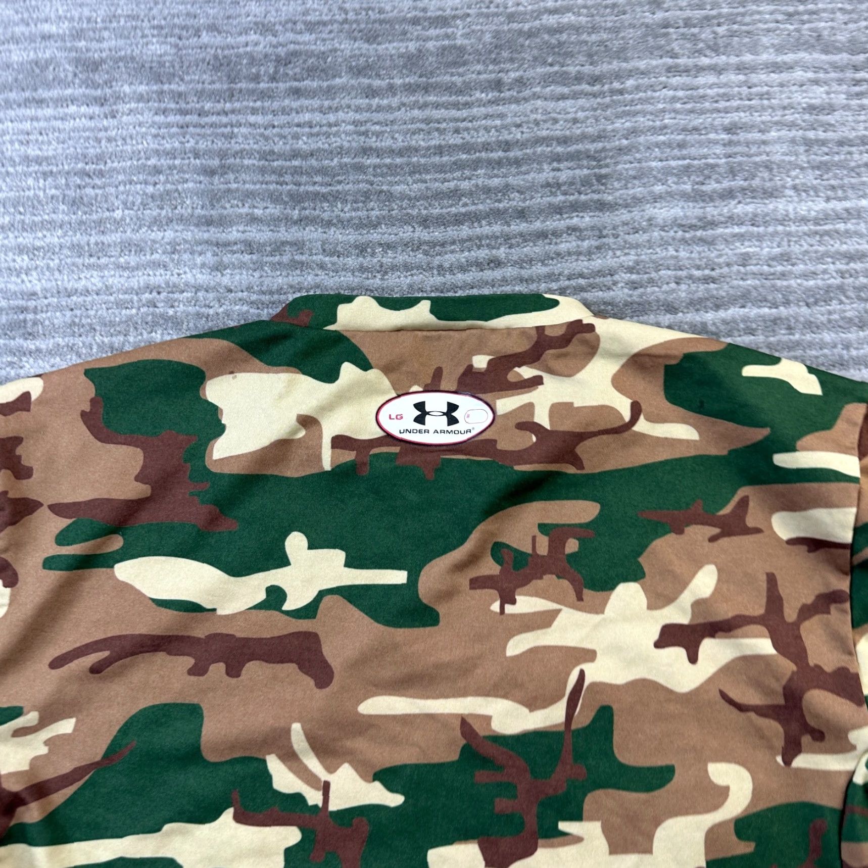 Under Armour Under Armour Shirt Large Camo Superman Compression Superhero Alter Ego Mens Size US L / EU 52-54 / 3 - 6 Thumbnail